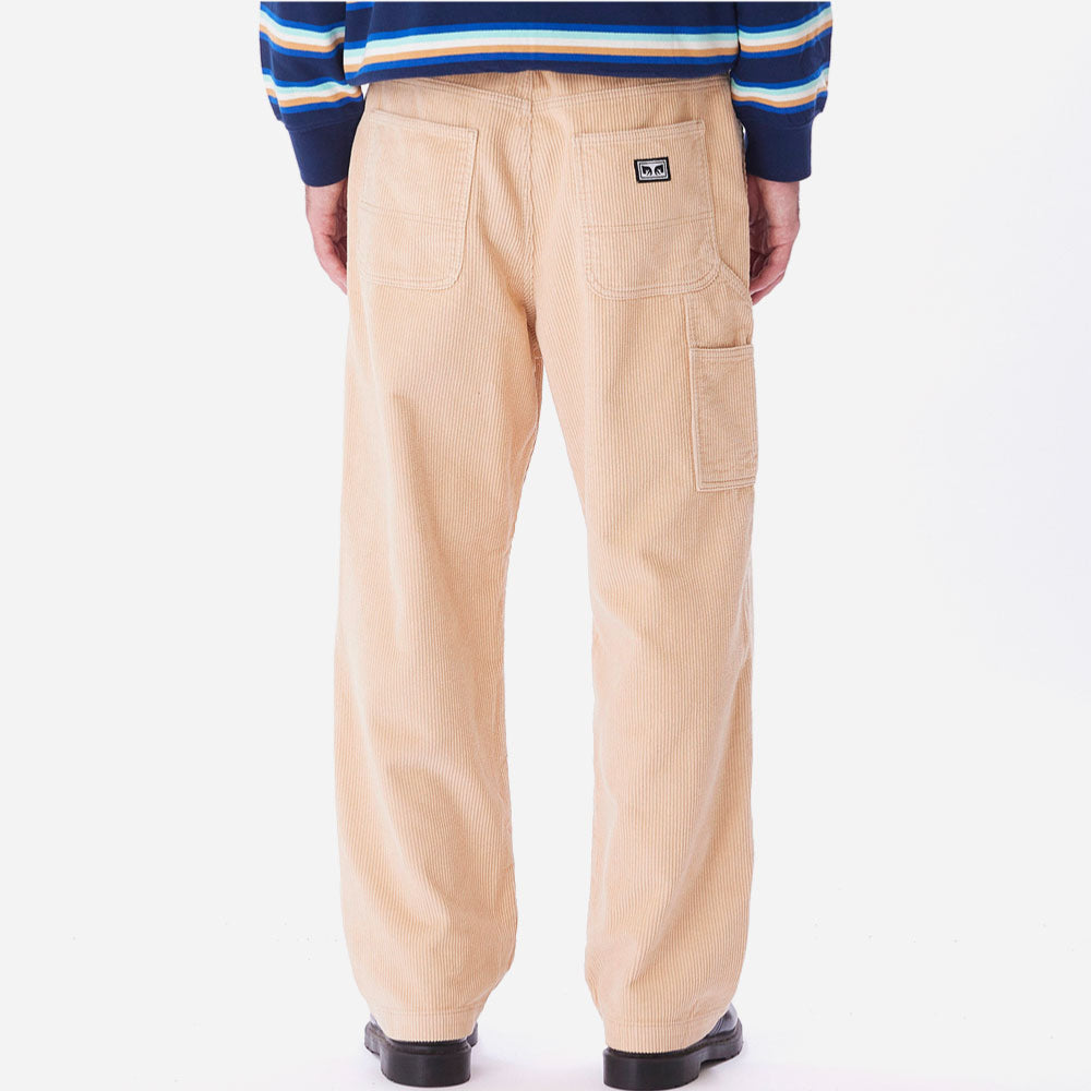 OBEY - BIG TIMER CORD PANT - IRISH CREAM