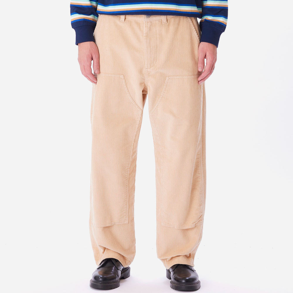 OBEY - BIG TIMER CORD PANT - IRISH CREAM