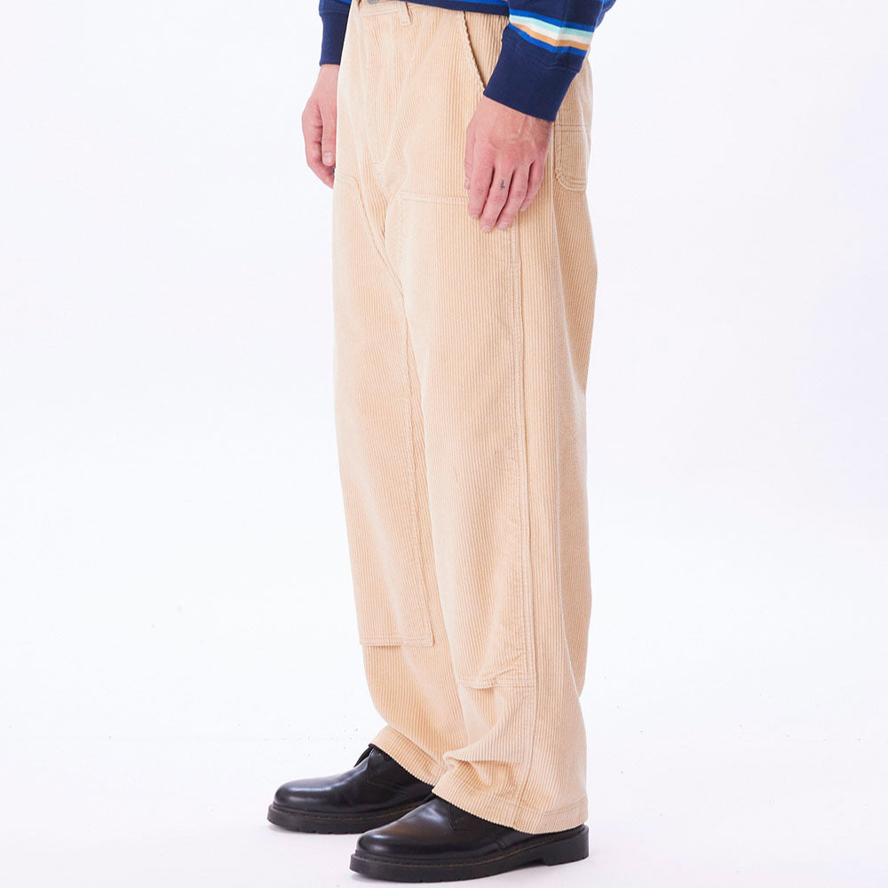 OBEY - BIG TIMER CORD PANT - IRISH CREAM