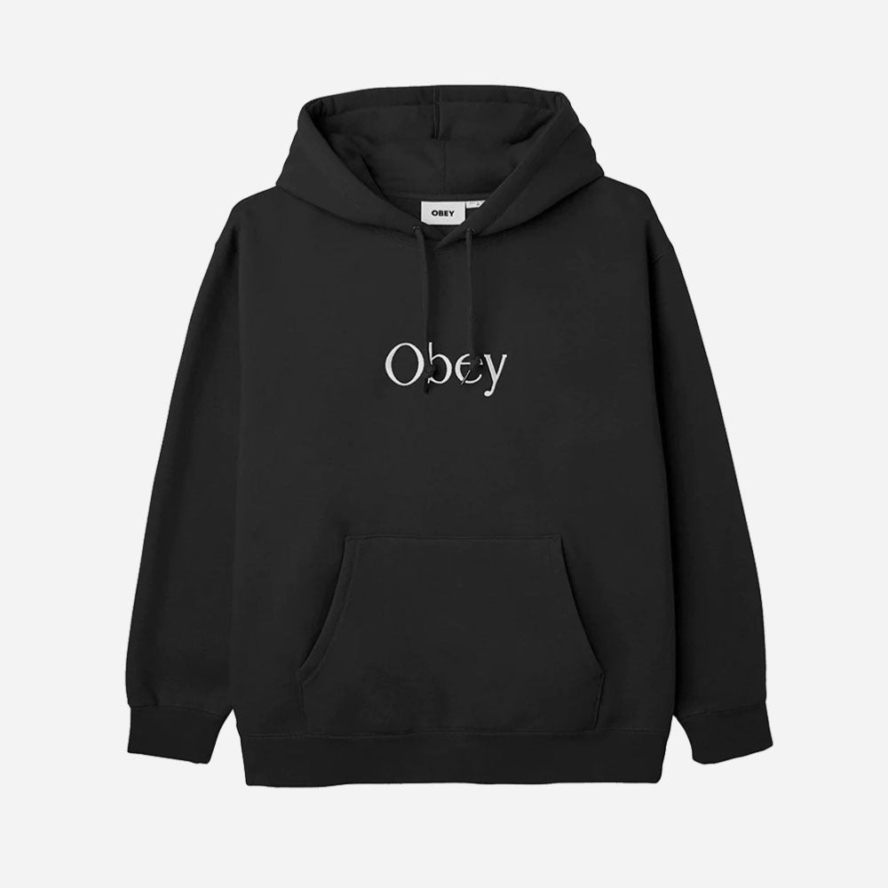 OBEY - CHOIR HOOD - Black