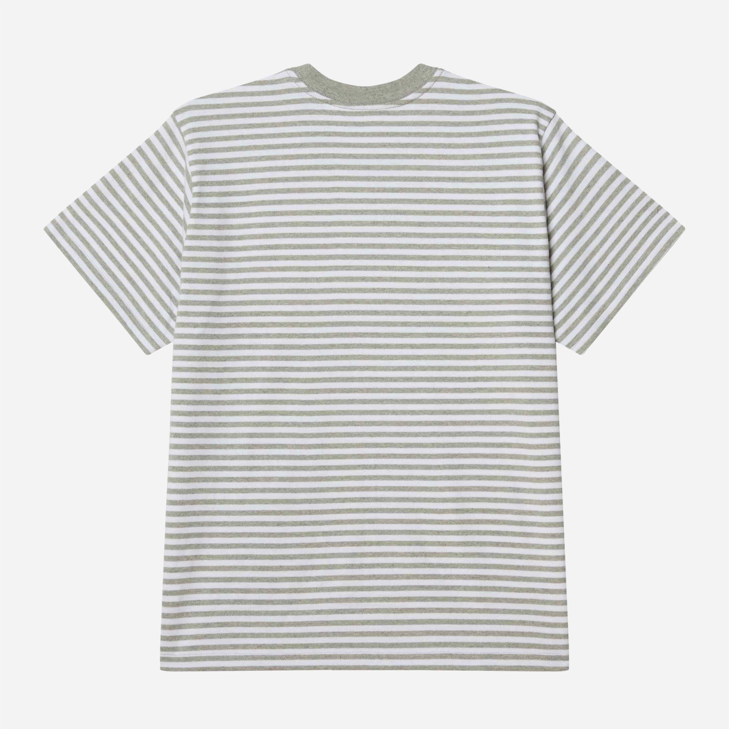 Obey - Established Works Eyes Stripes SS - Heather Grey Multi