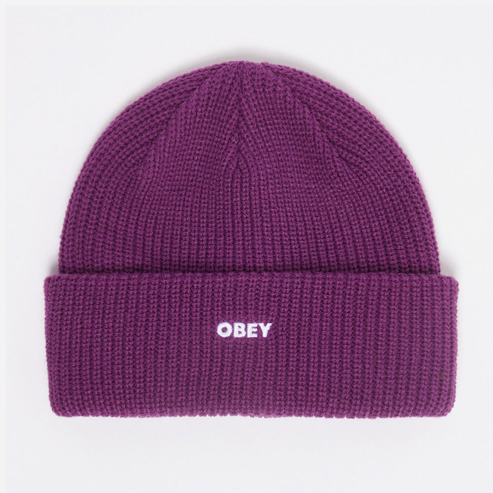 OBEY- FUTURE BEANIE - Wineberry