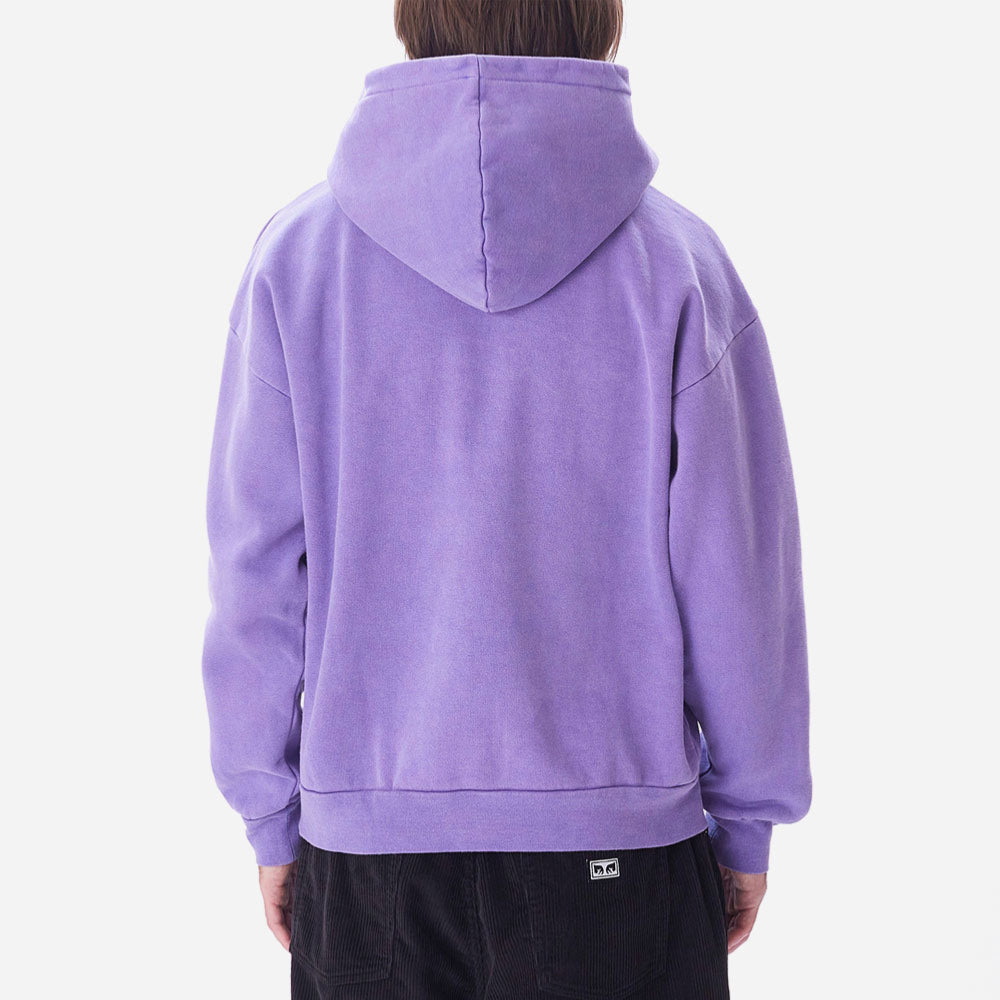 OBEY - LOWERCASE PIGMENT HOOD - Passion Flower