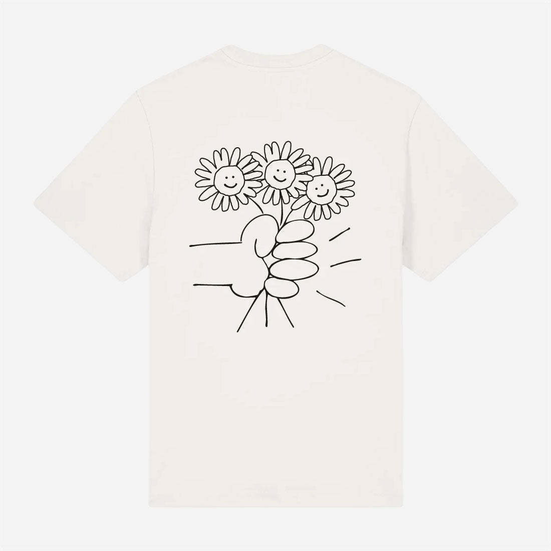 Onze Metres Carres - Bouquet Tshirt - Off White