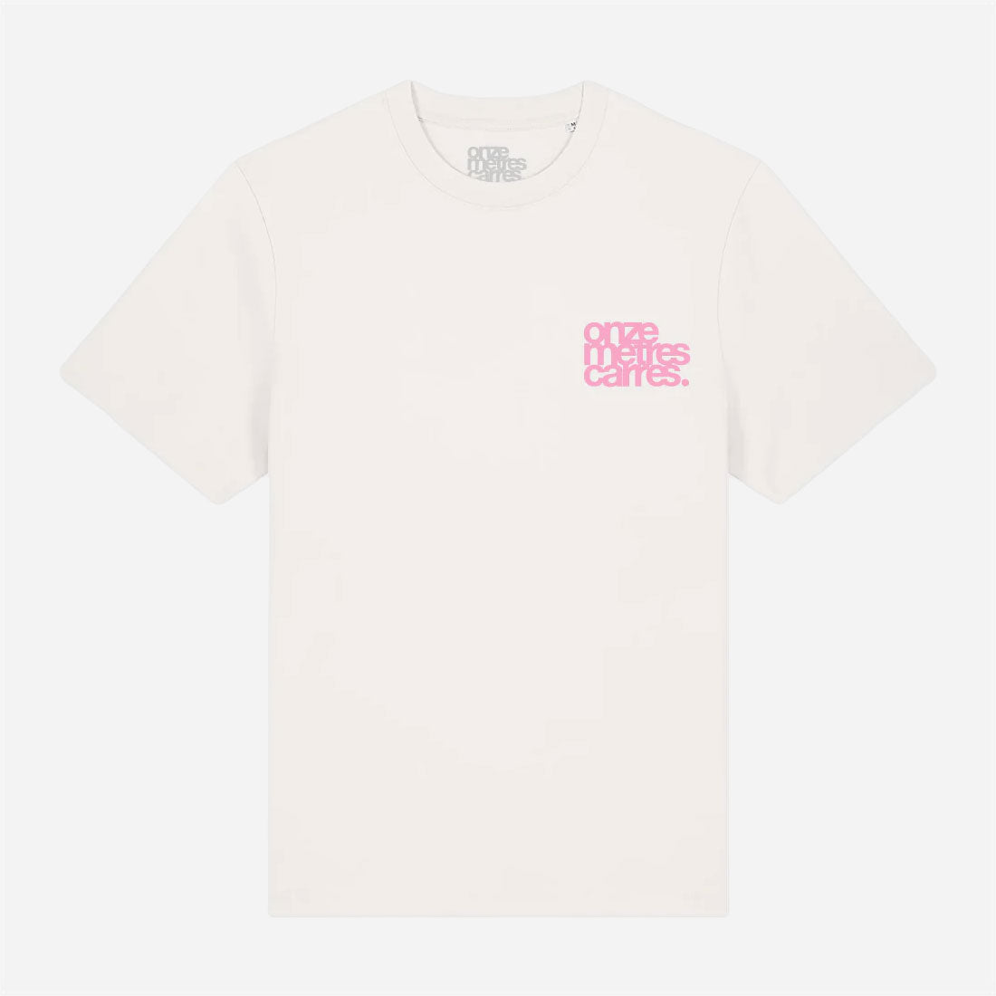 Onze Metres Carres - Tulipe Louis Garnet Tshirt - Off White