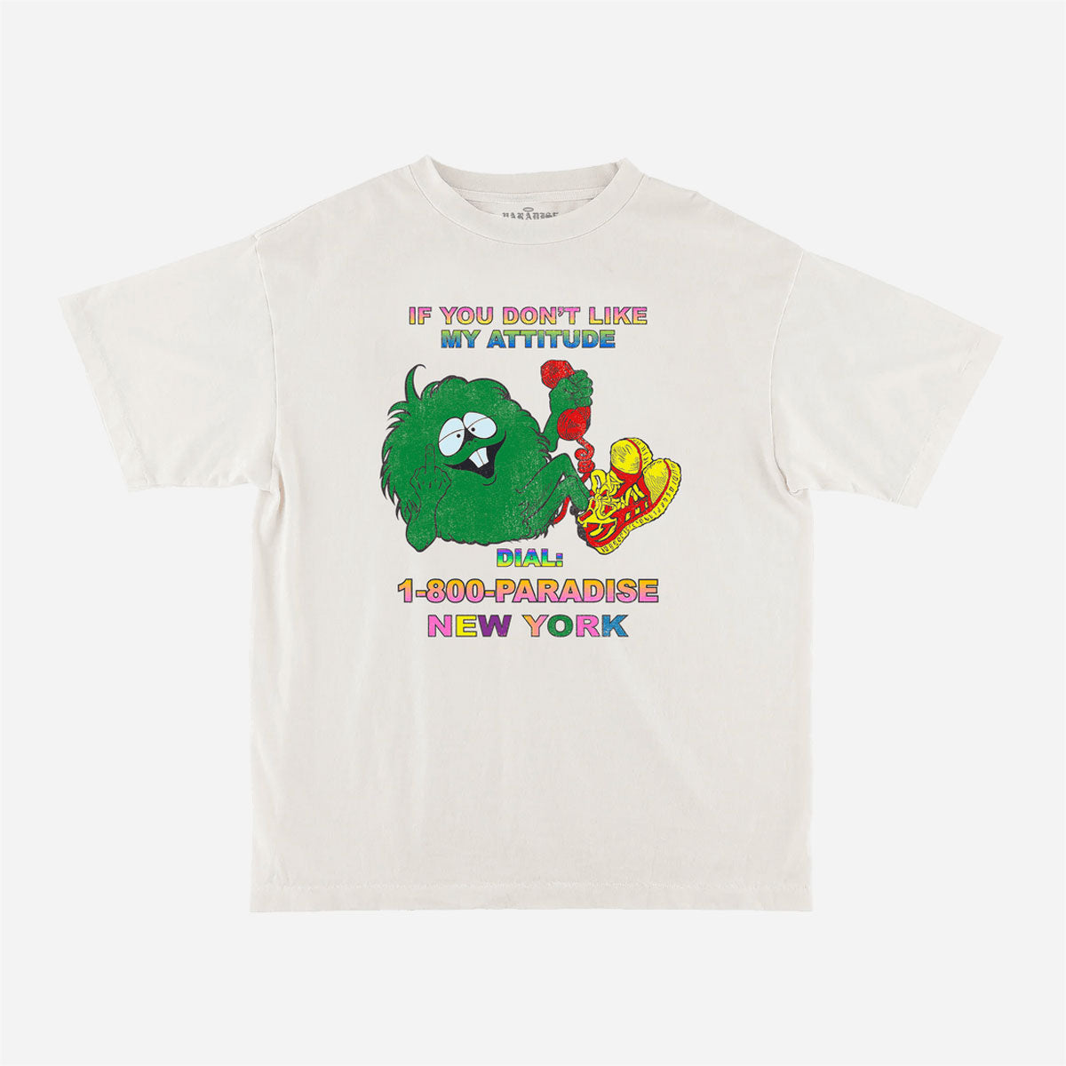 Paradise - Attitude Tee - Off White