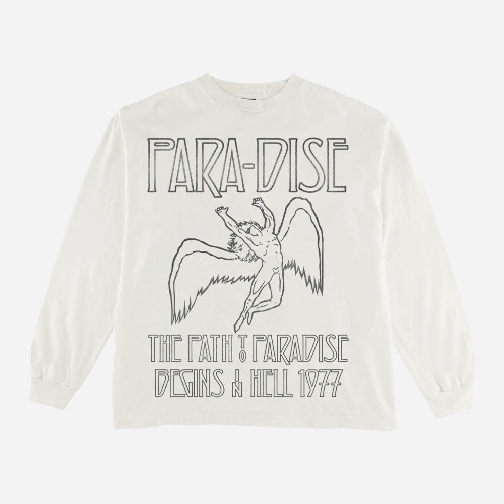 PARADISE - FALLEN ANGEL LS TEE - White