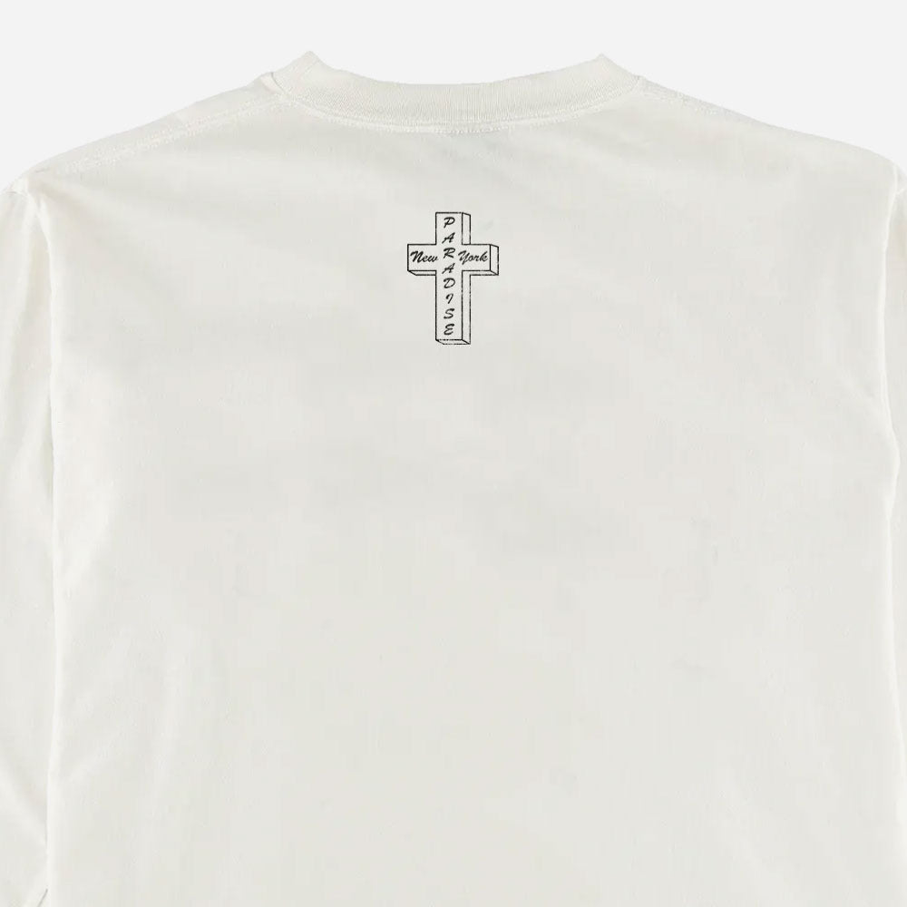 PARADISE - FALLEN ANGEL LS TEE - White