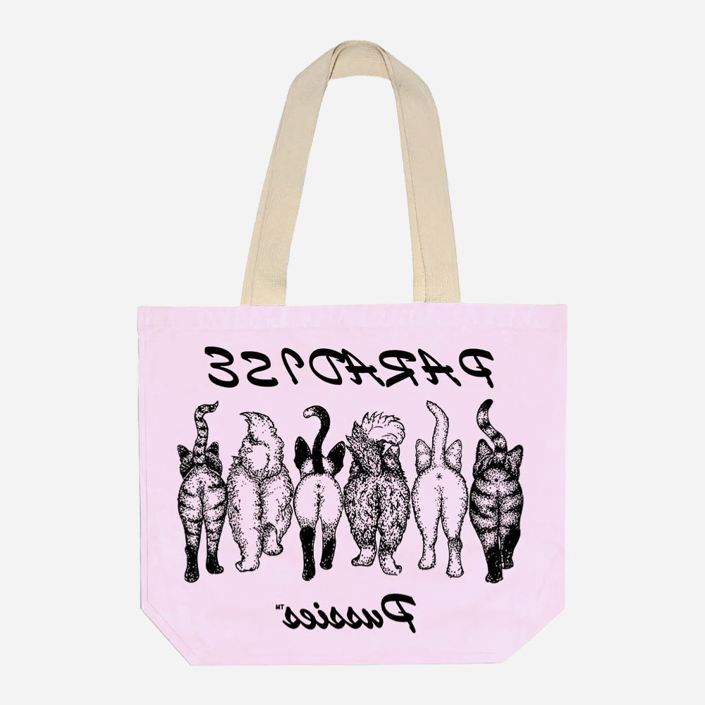 PARADISE - PARADISE PUSSIES TOTE - Pink