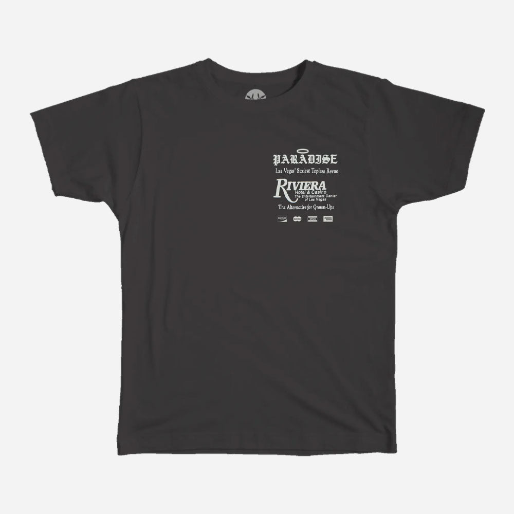 PARADISE - NO IFS ANDS OR... SS TEE - Black