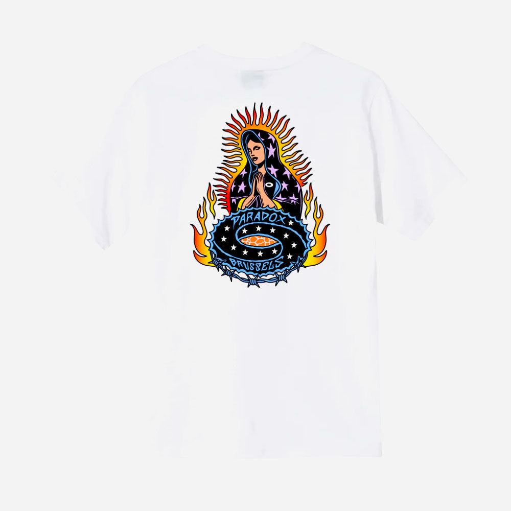 PARADOX BRUSSELS - SANTA MARIA TEE - White