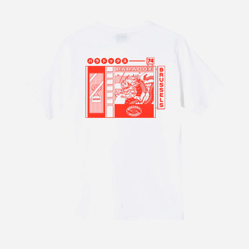 PARADOX BRUSSELS - PARADOX SHOP TEE - White
