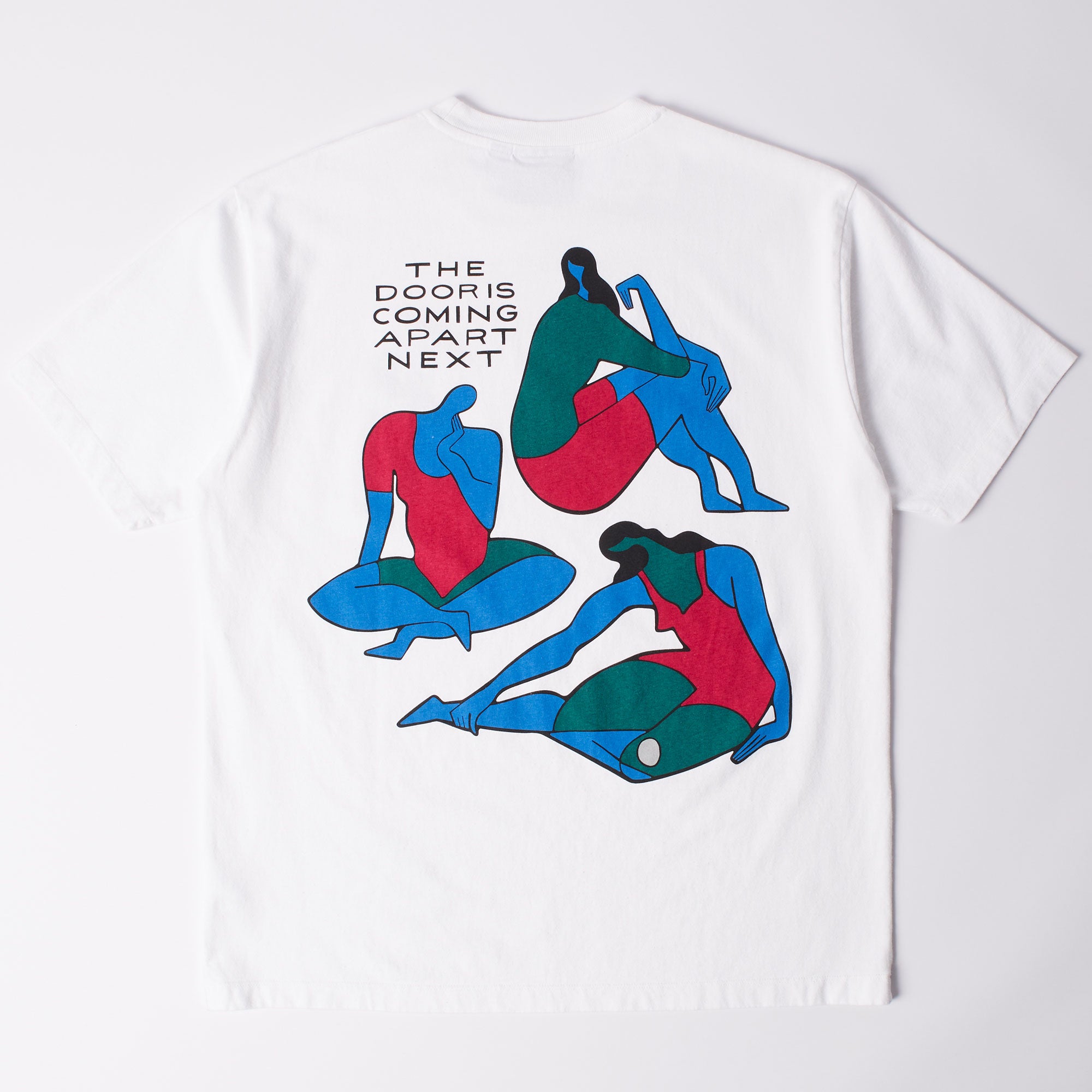 Parra - The broken door t-shirt - White