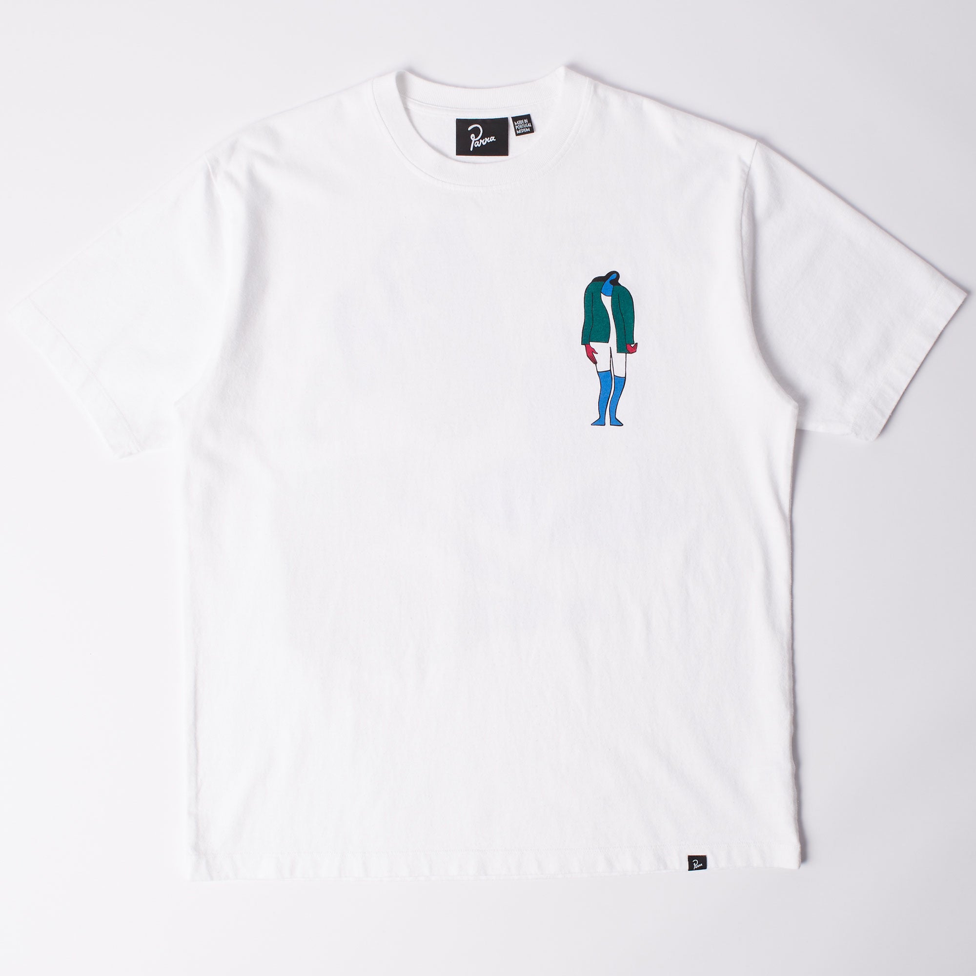 Parra - The broken door t-shirt - White