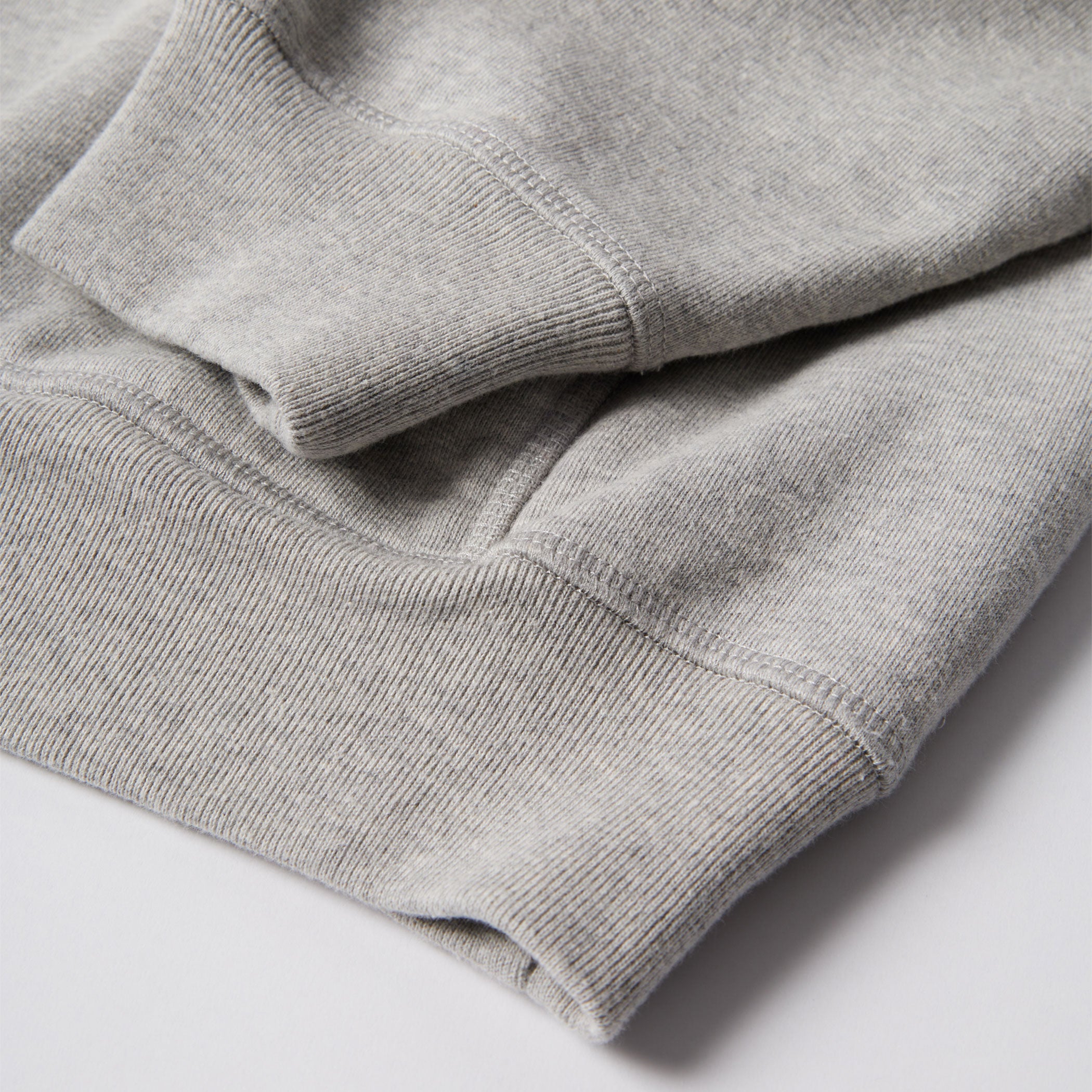 Parra - Crow Logo Hooded Sweatshirt - Heather Grey