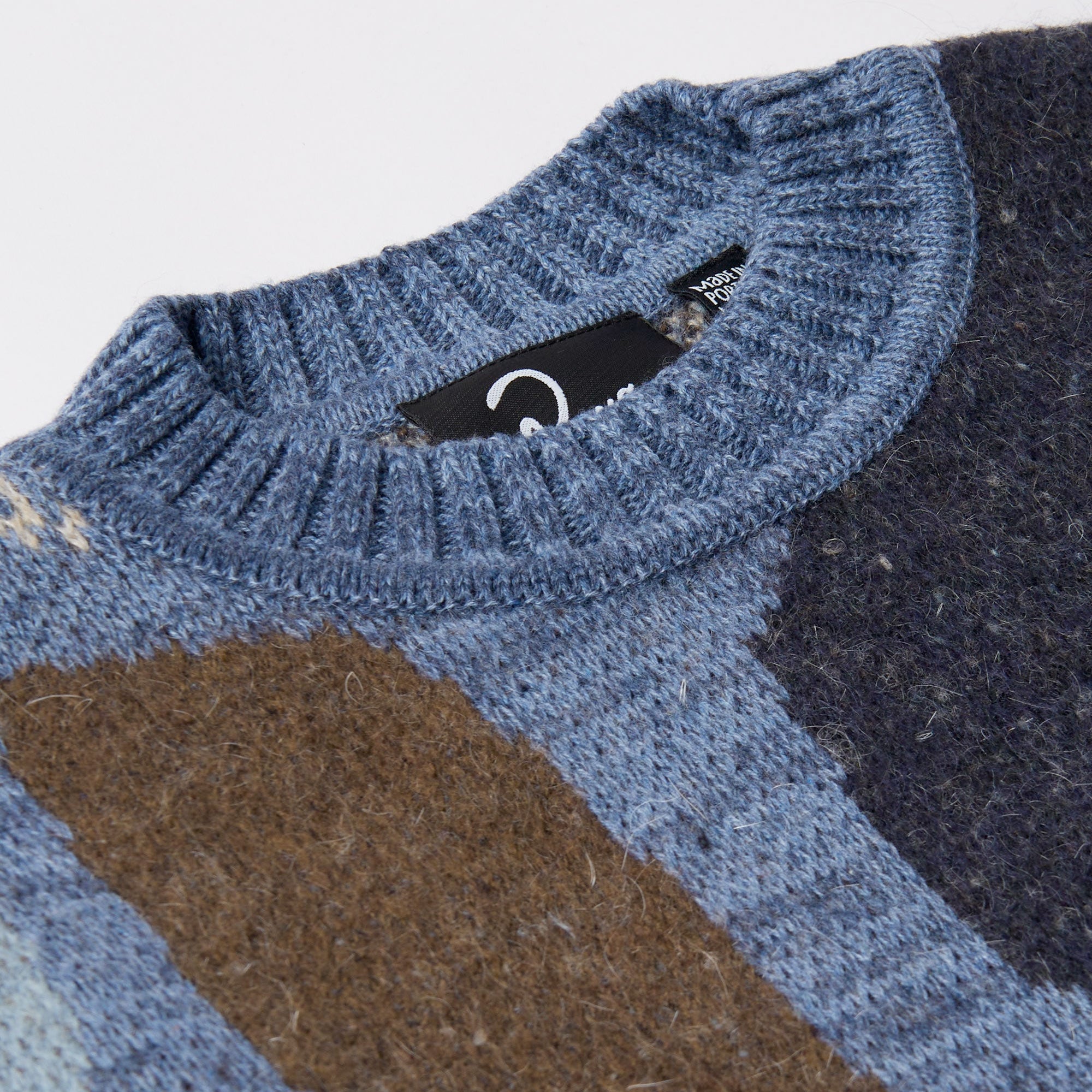 Parra - Detached Knitting Pullover - Blue
