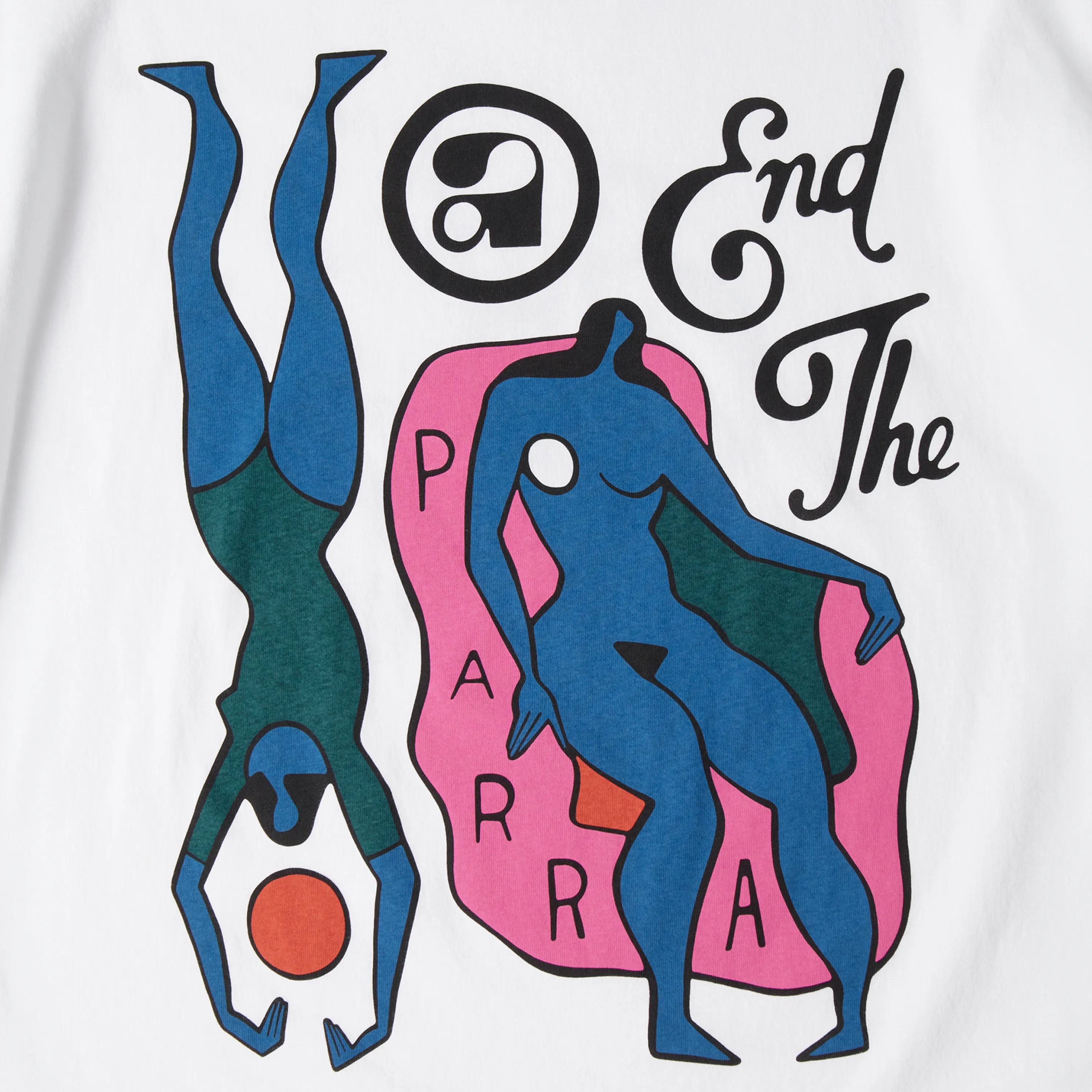 T-shirt Parra - End The Loungechair White