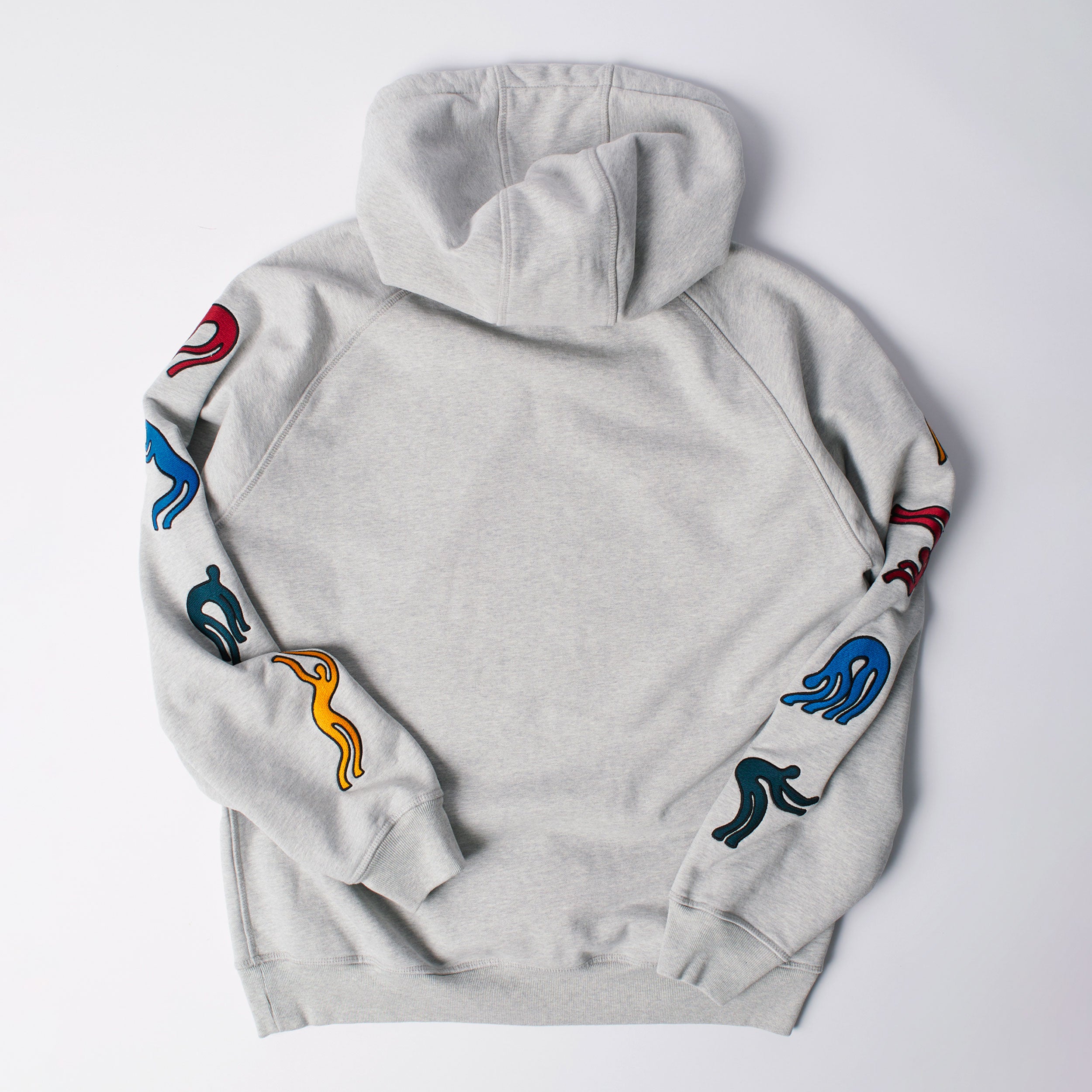 Parra - La Chambre Nuit Hooded Sweatshirt - Heather Grey