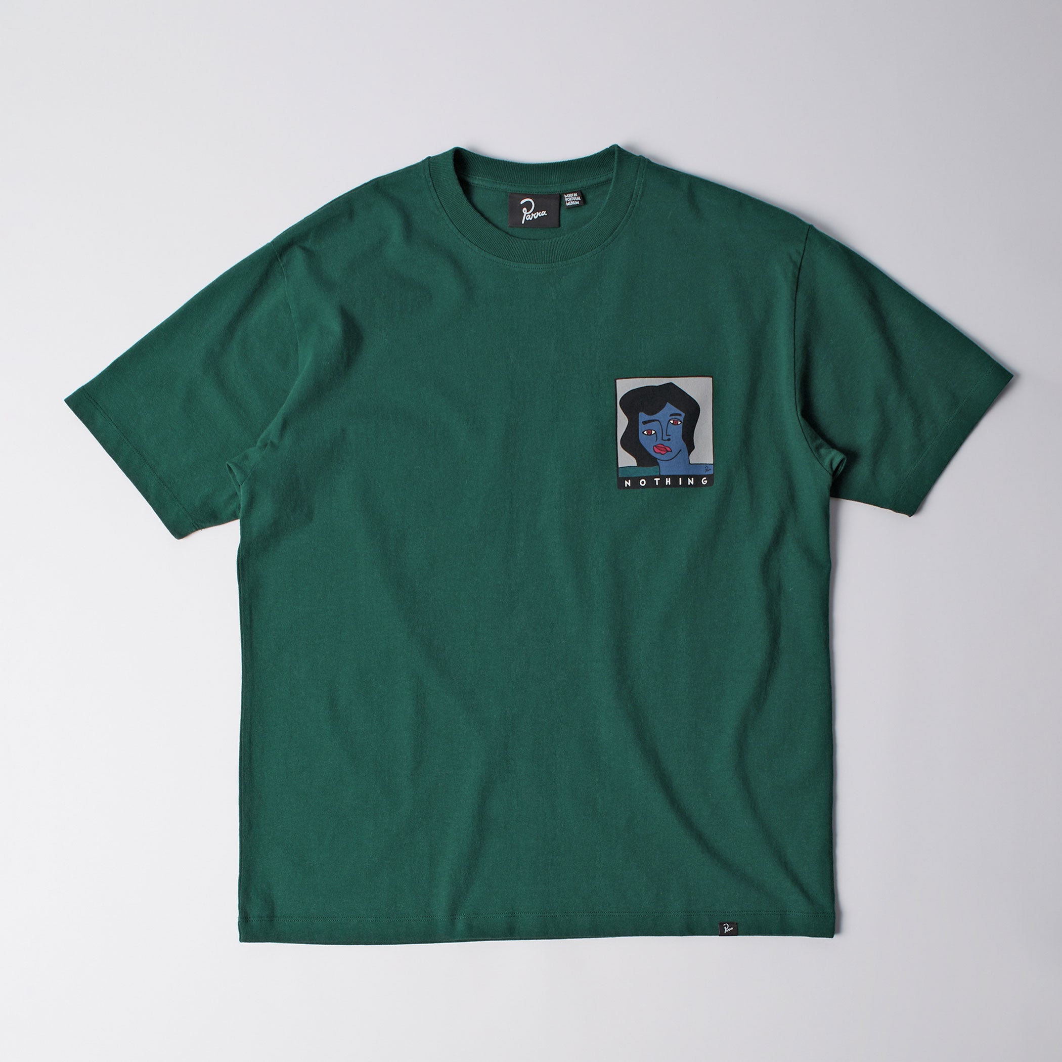 Parra - Nothing Please T-Shirt - Pine Green