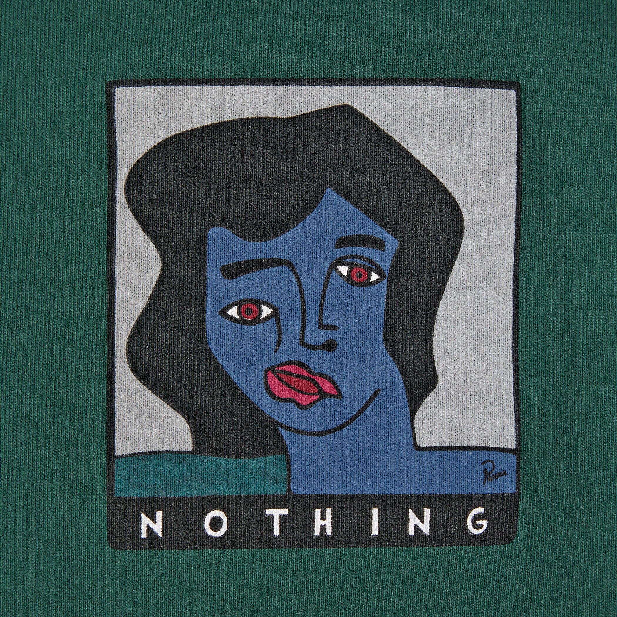 Parra - Nothing Please T-Shirt - Pine Green