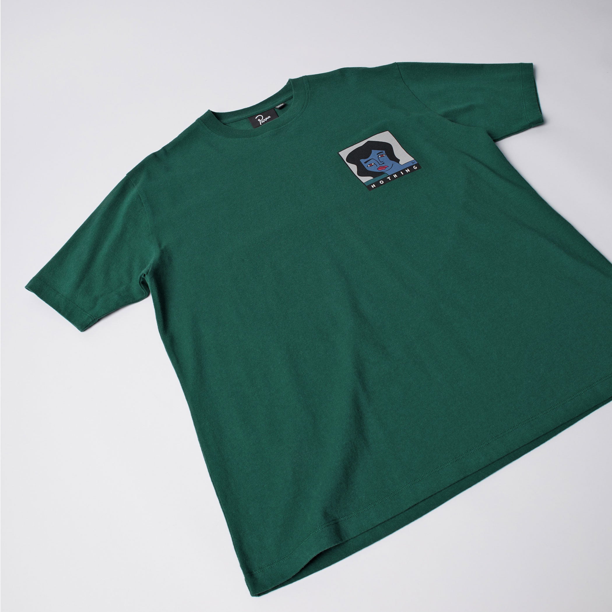 Parra - Nothing Please T-Shirt - Pine Green