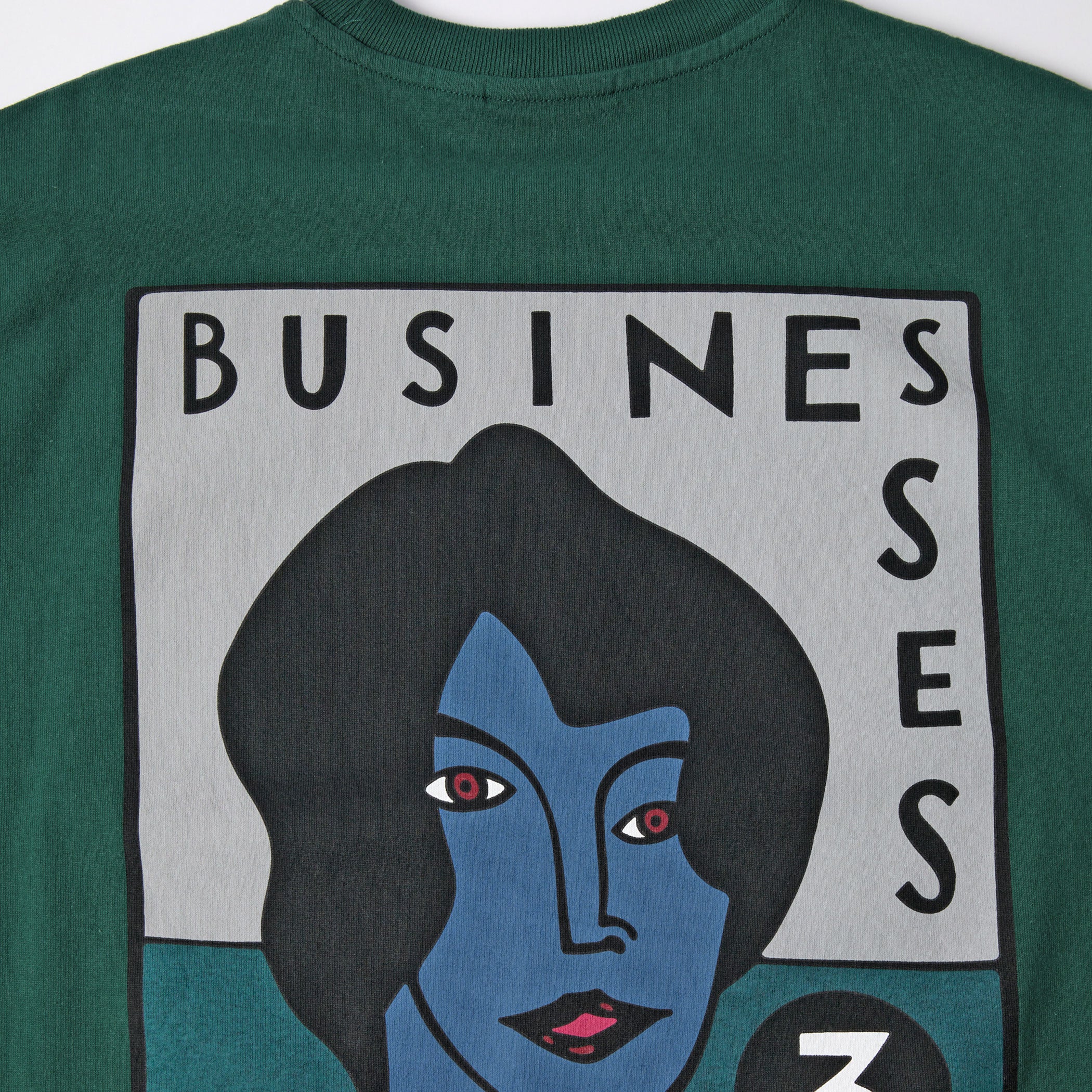 Parra - Nothing Please T-Shirt - Pine Green