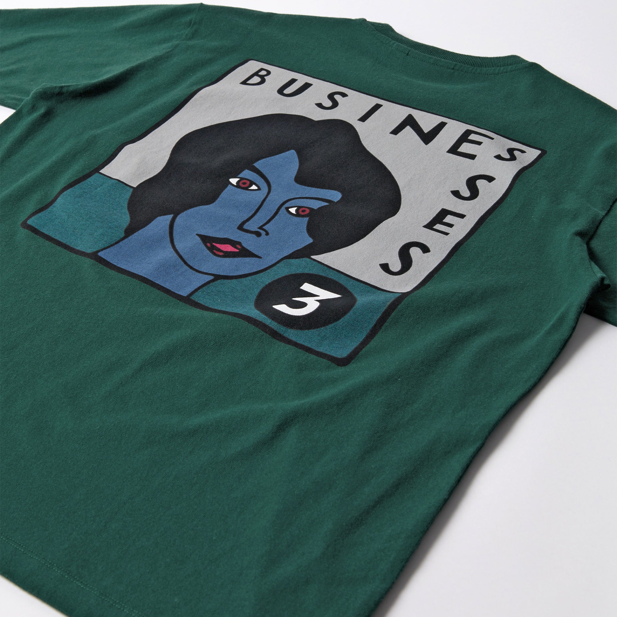 Parra - Nothing Please T-Shirt - Pine Green