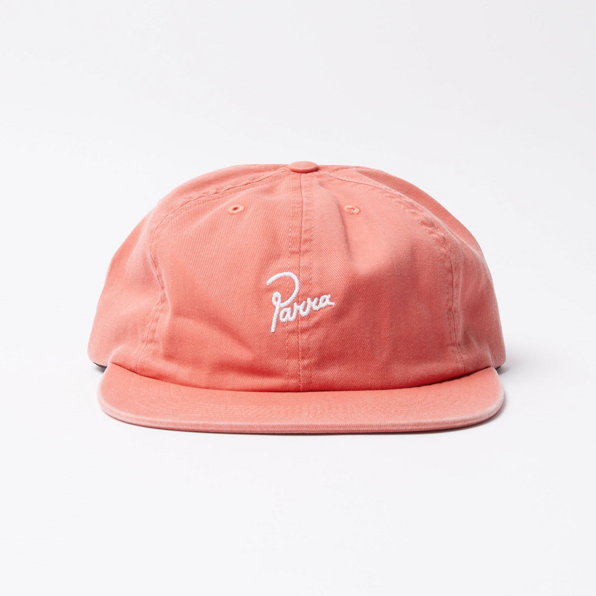 Parra - Signature 6 Panel Hat - Washed Out Red