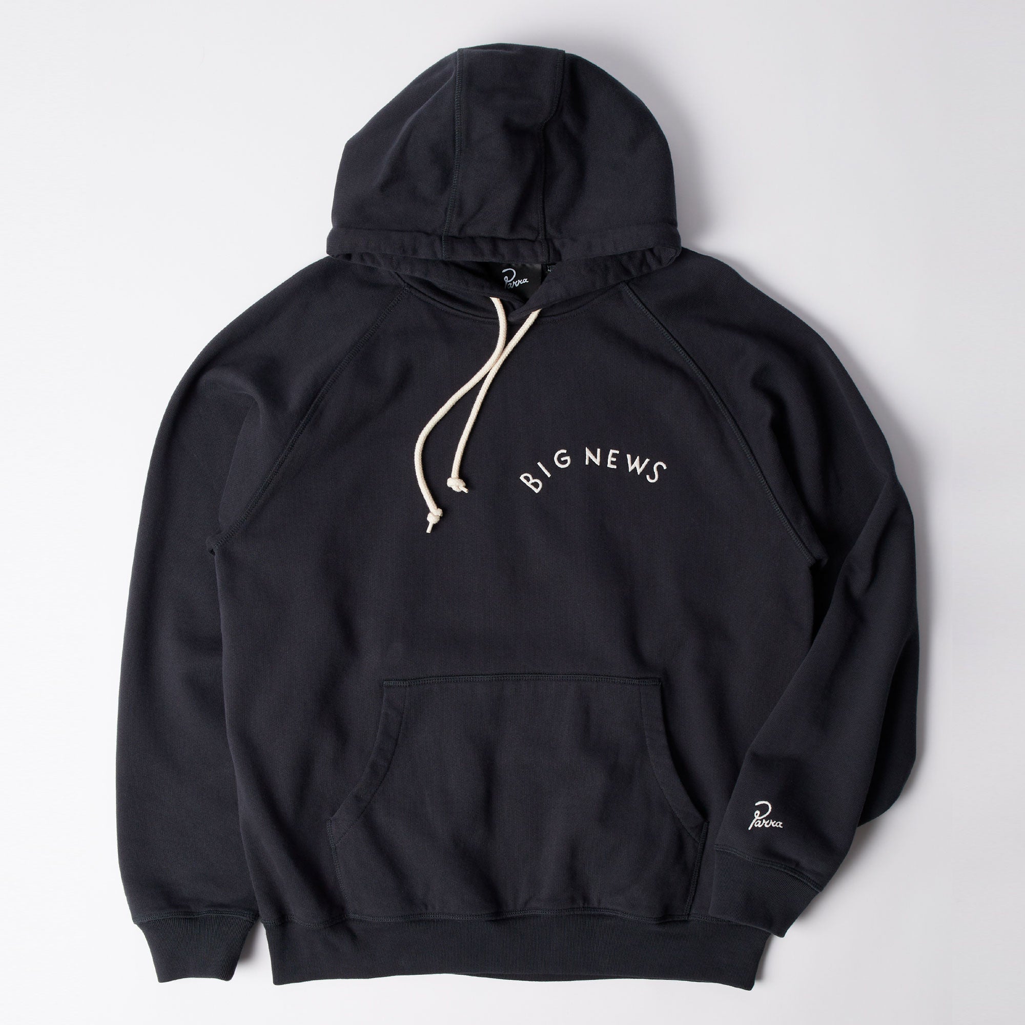 Parra -Sleep now Hooded Sweatshirt - Black