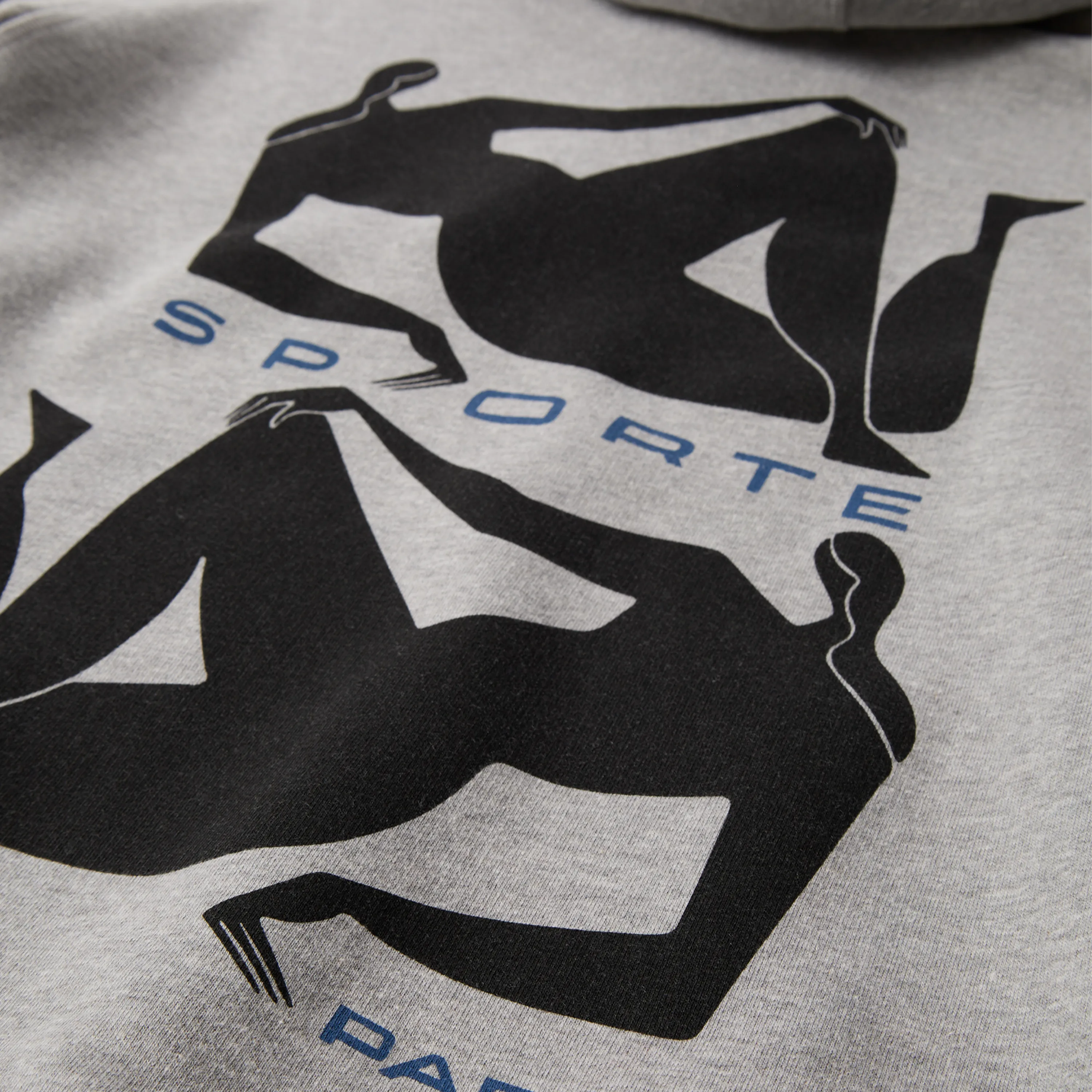 Parra - Sporte Hooded Sweatshirt Heather Grey