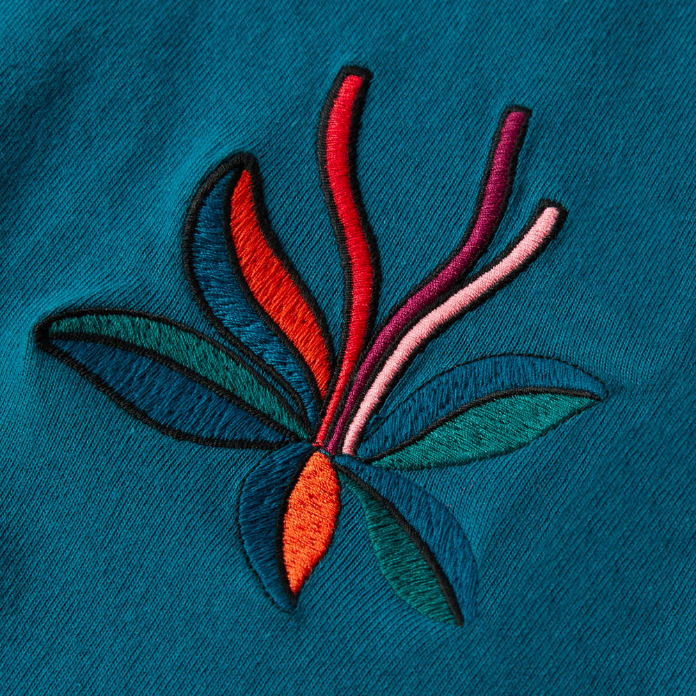 Parra - The Stand Off T -shirt - Deep Sea Green