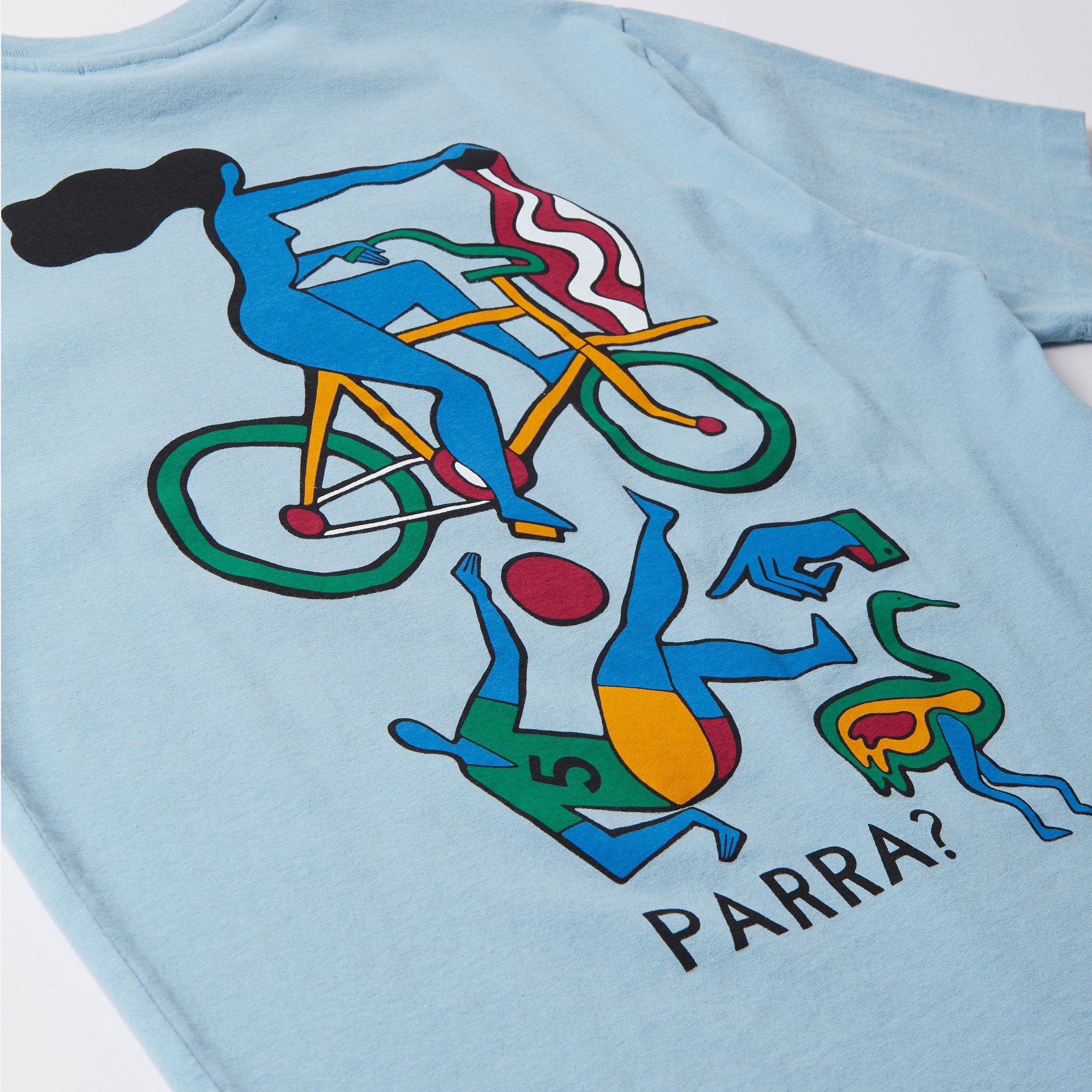 Parra - Vase Delivery T-Shirt - Light Blue