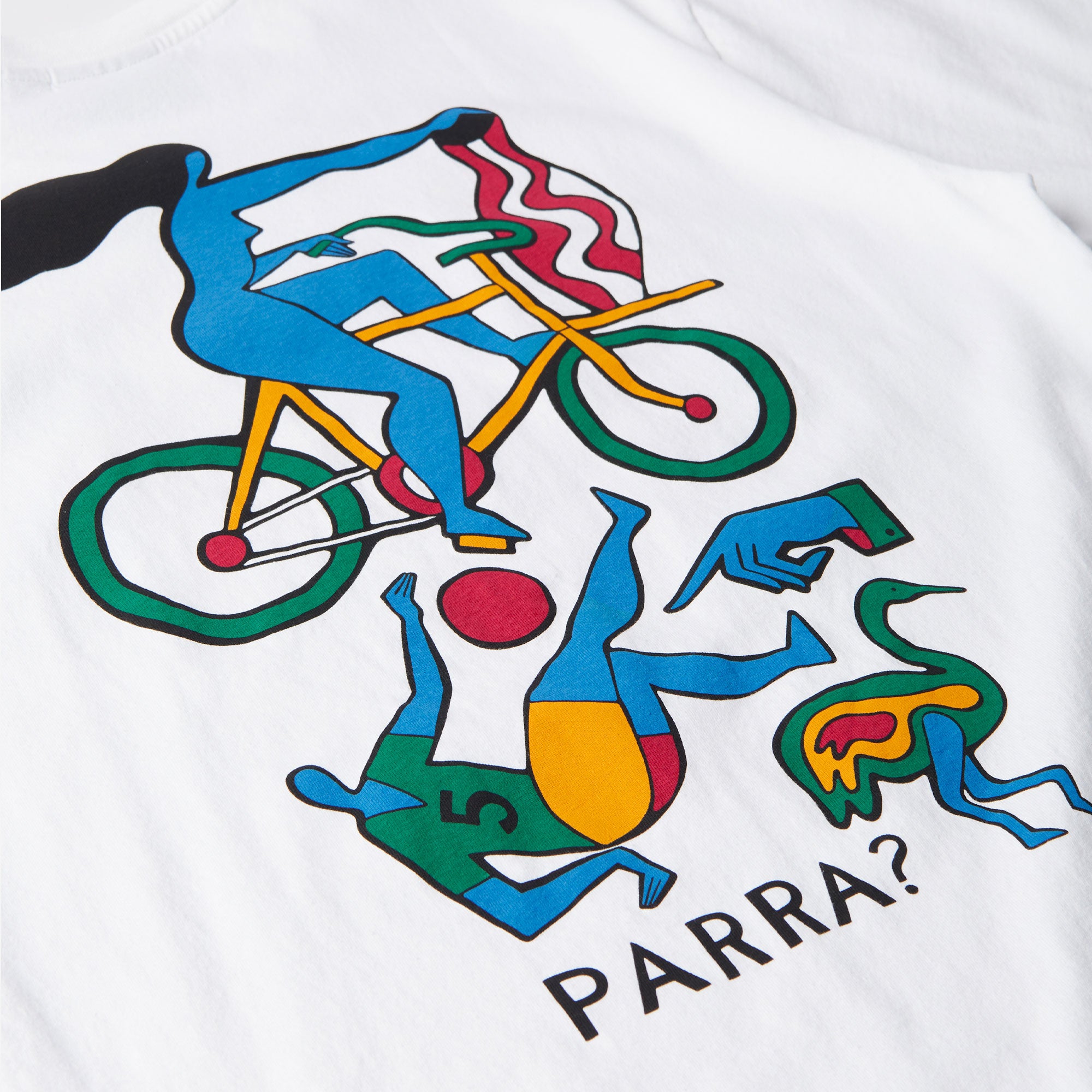 Parra - Vase Delivery T-Shirt - White