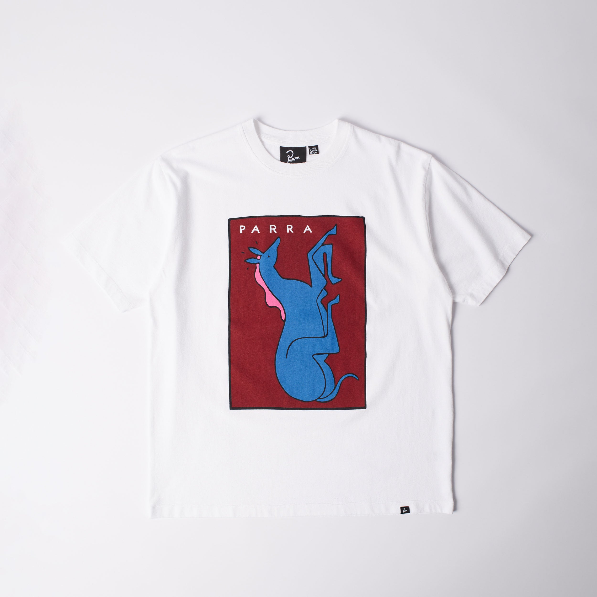 Parra - Vertical horse t-shirt - White