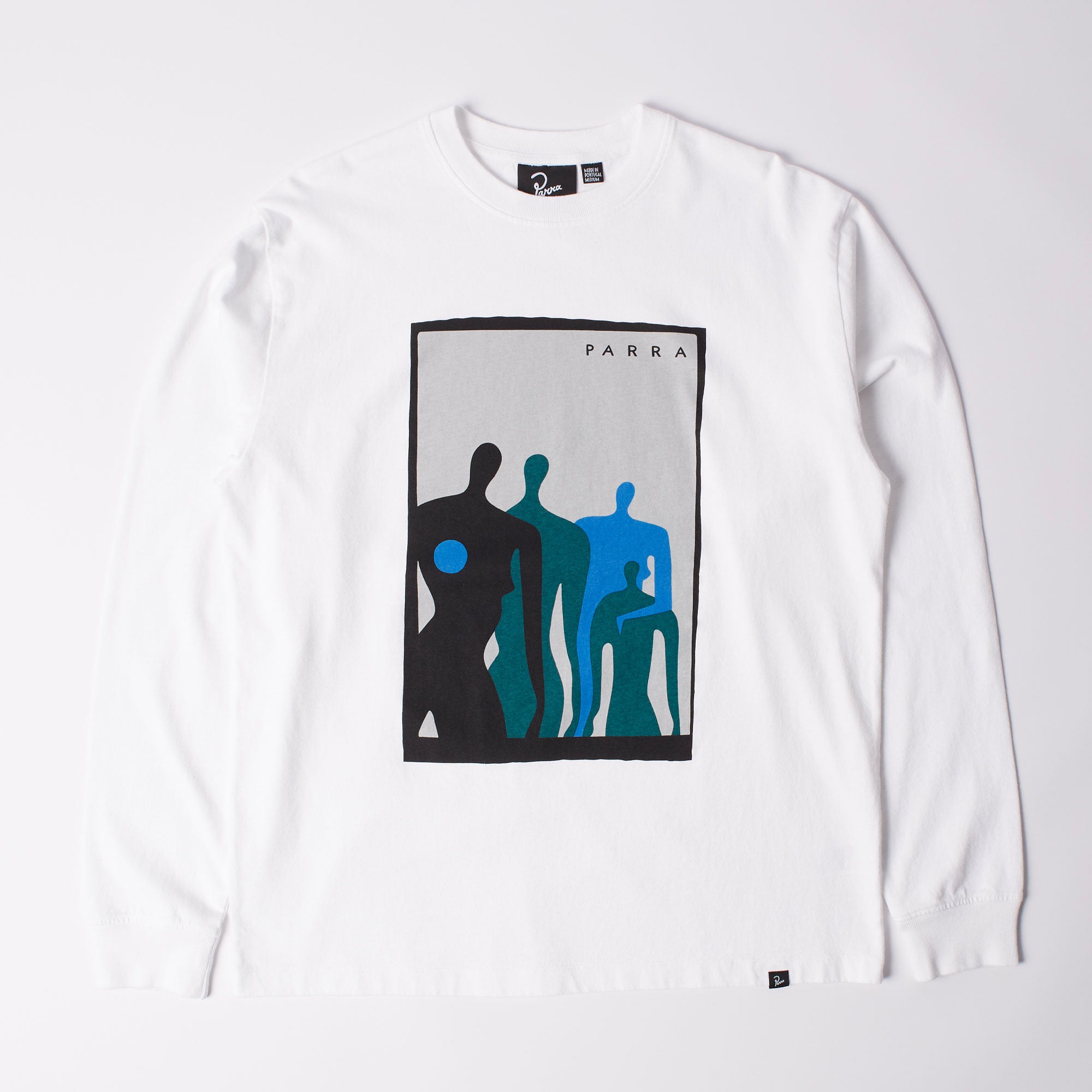 Parra - The Visitors Long Sleeve T-Shirt - White
