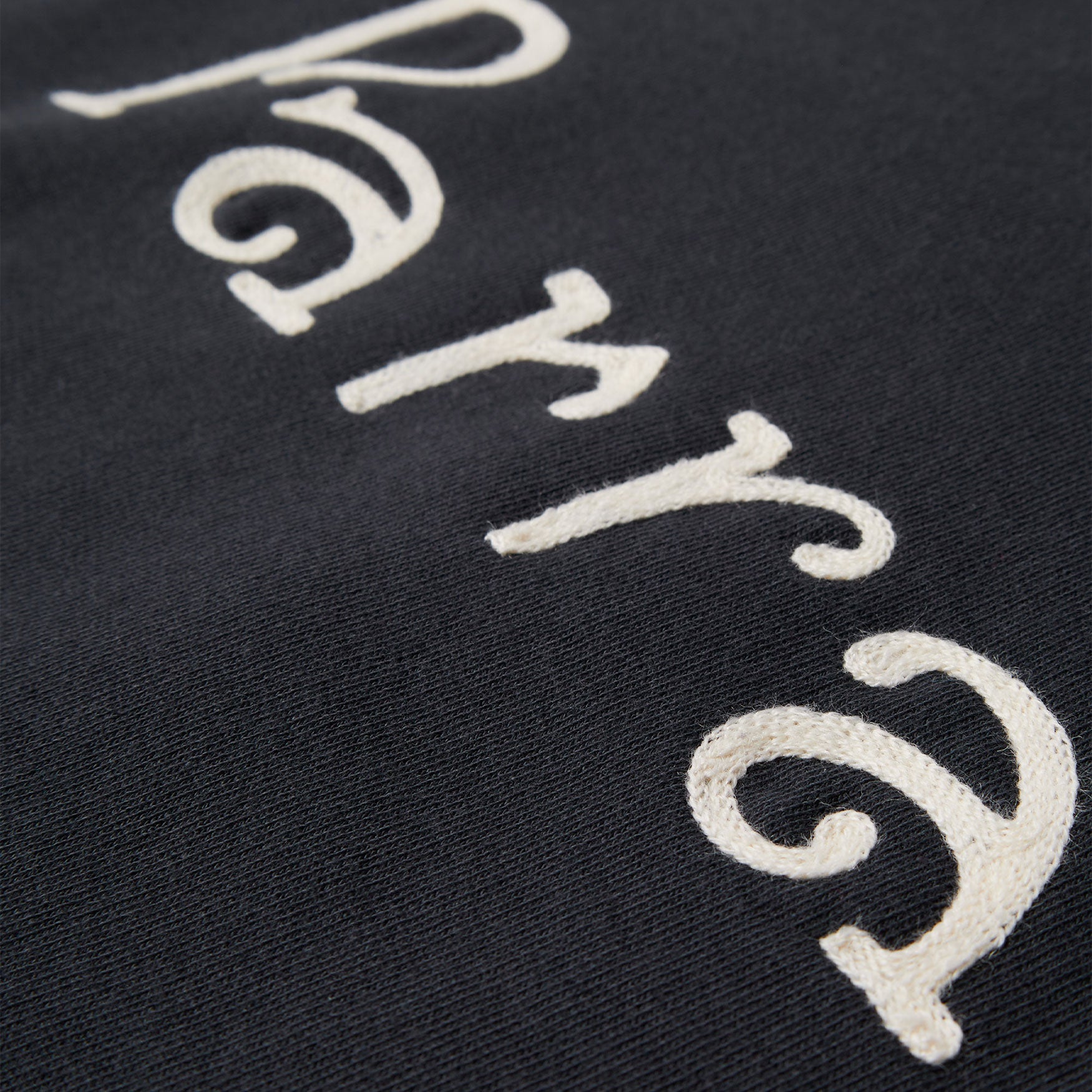 Parra - Weird Trad Logo Crew Neck Sweatshirt - Dark Navy