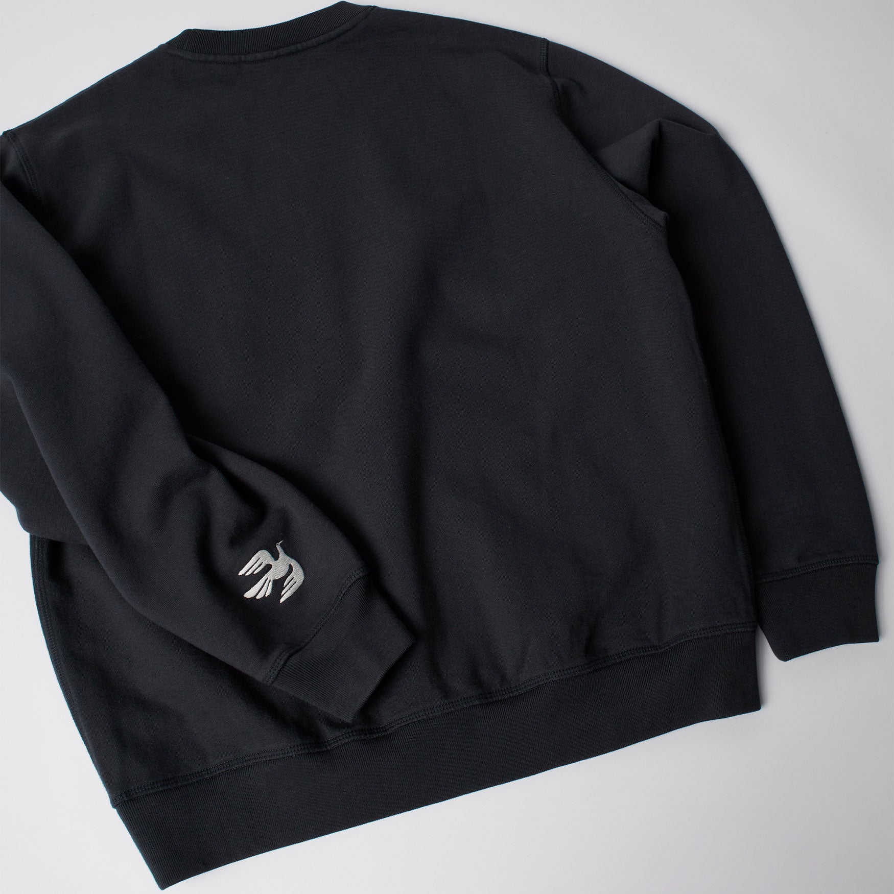Parra - Weird Trad Logo Crew Neck Sweatshirt - Dark Navy