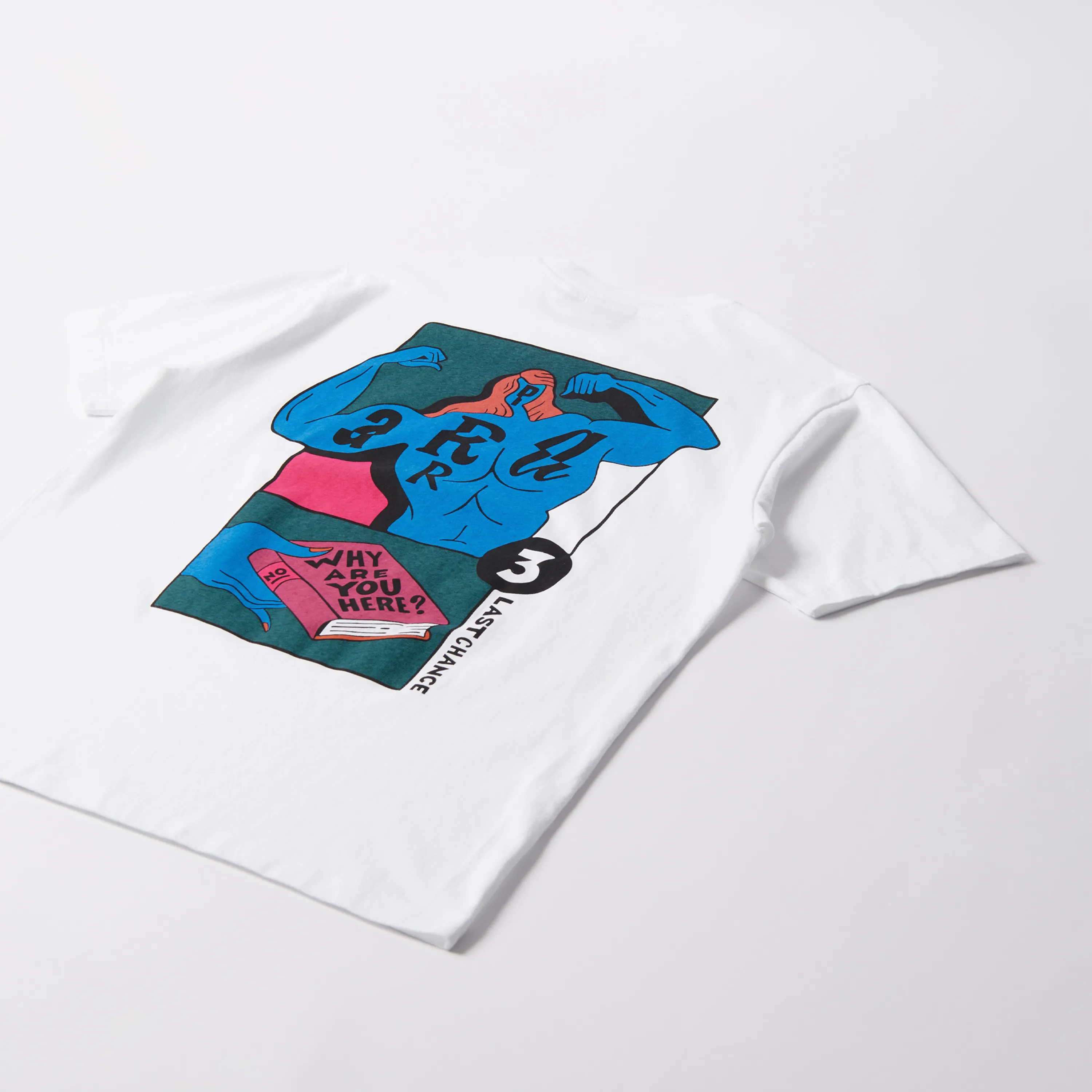 Parra - Why Are You Here T-Shirt White