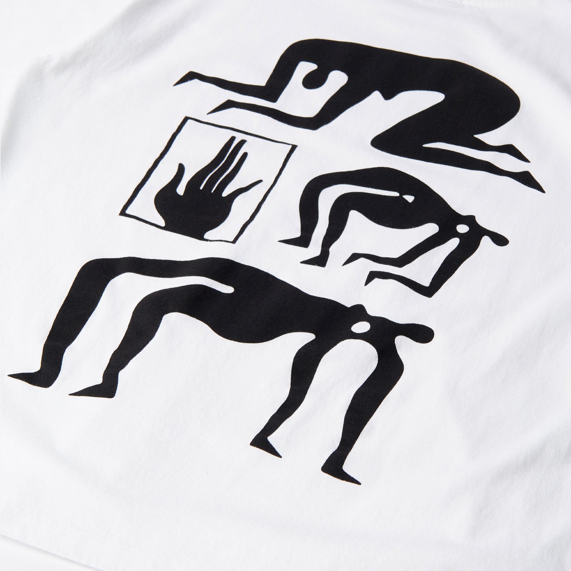 Parra - Yoga discounts t-shirt - White