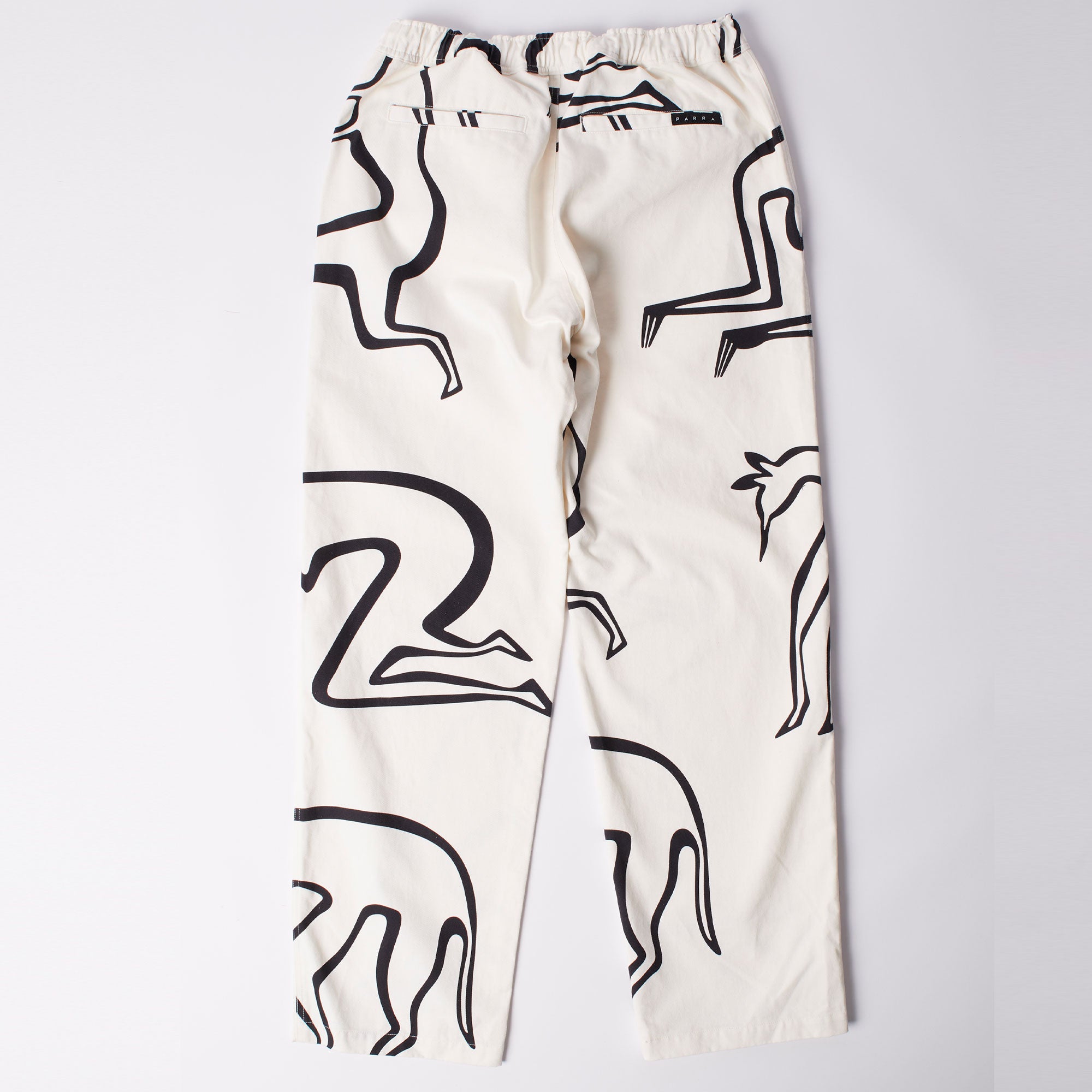 Parra - Yoga Walks Pants - White