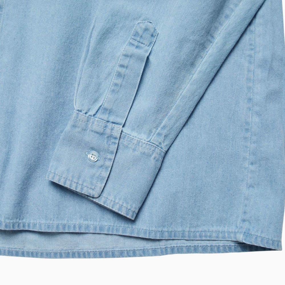 PARRA - ANNOYED CHICKEN SHIRT -  Bleached Denim