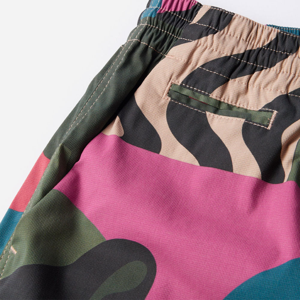 Parra - Distorded Camo Shorts - Pink