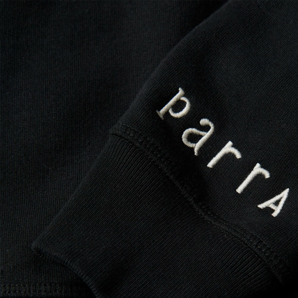 PARRA - DUCK ATTACK CREW NECK SWEATSHIRT - Black