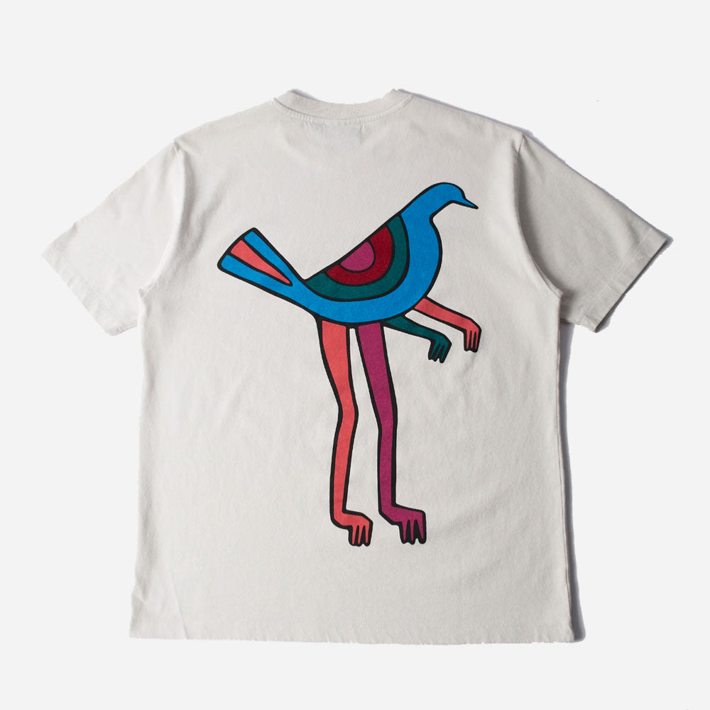 PARRA - PIGEON LEGS T-SHIRT - Light Grey