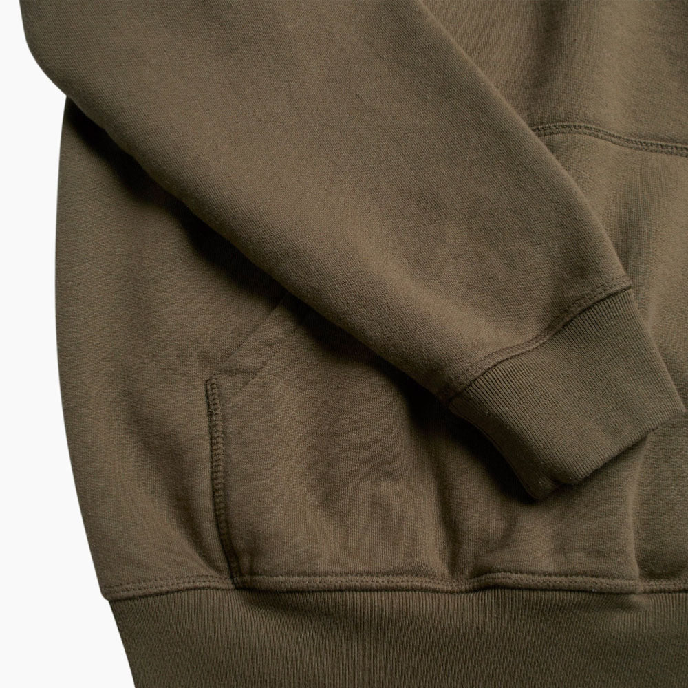 PARRA - SCRIPT LOGO HOODED SWEATSHIRT -  Mushroom