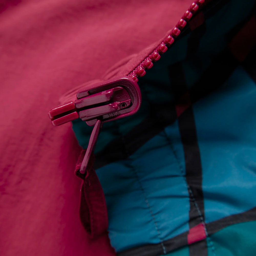 Parra - Squared Waves Pattern Track Top -  Multi Check