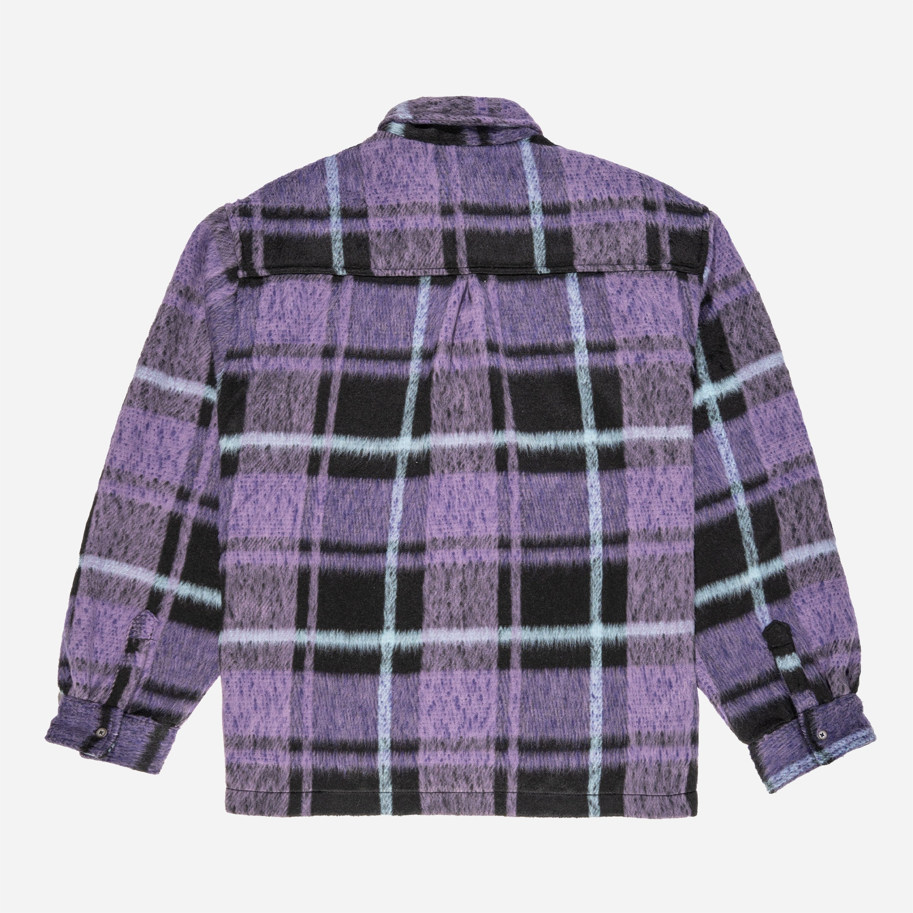 Pas De Mer - Not Long Time Shirt - Purple / Black