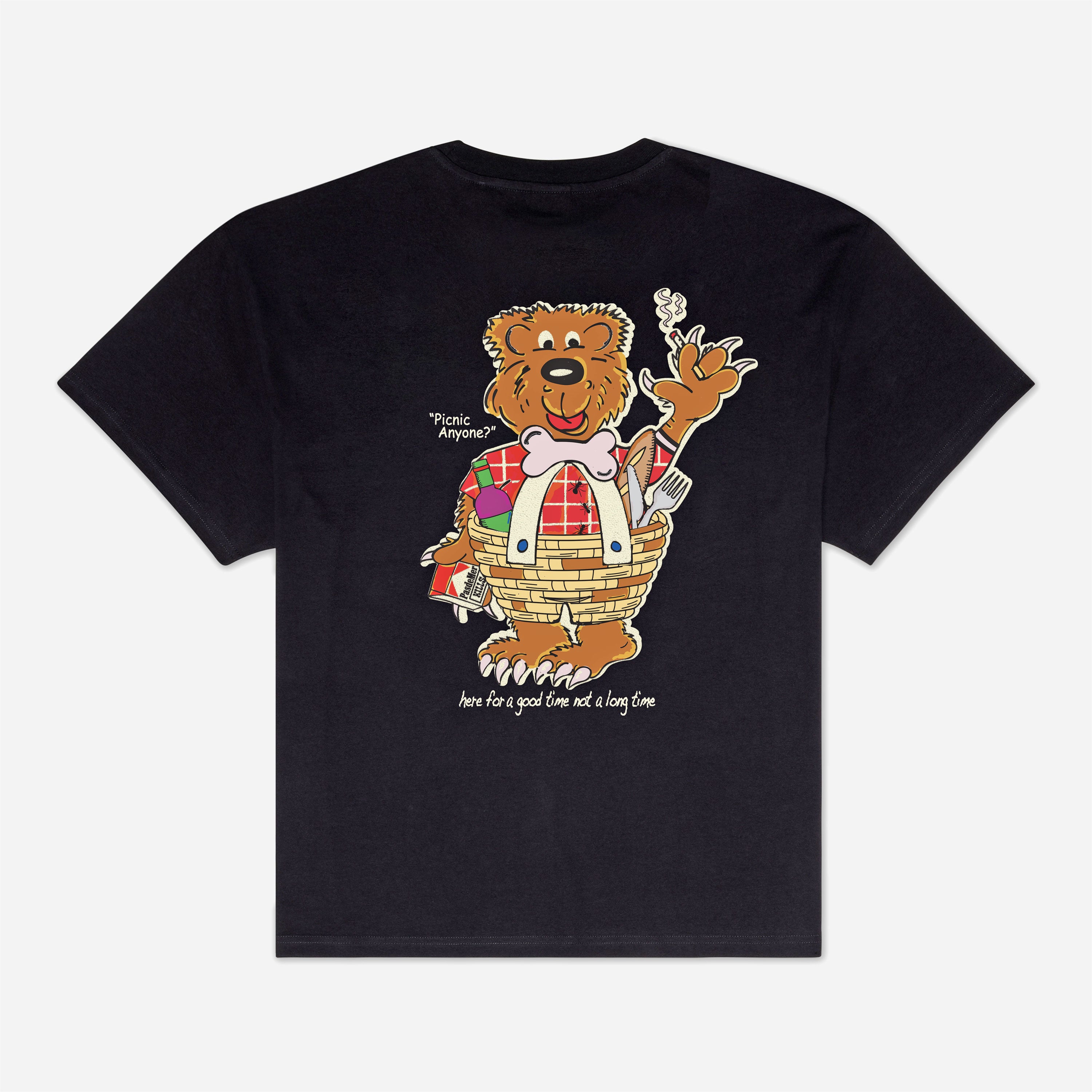 Pas De Mer - Not Long Time T-Shirt - Black