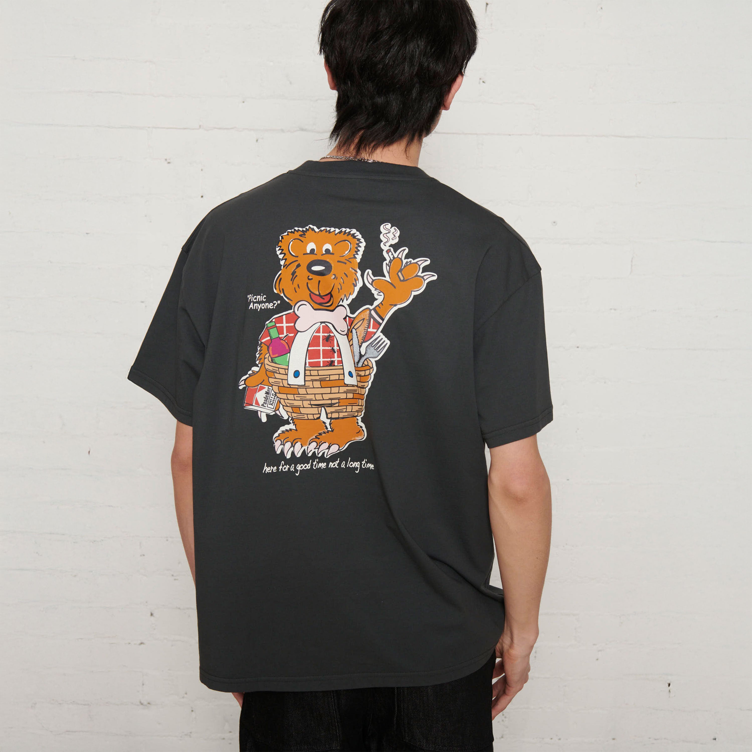 Pas De Mer - Not Long Time T-Shirt - Black