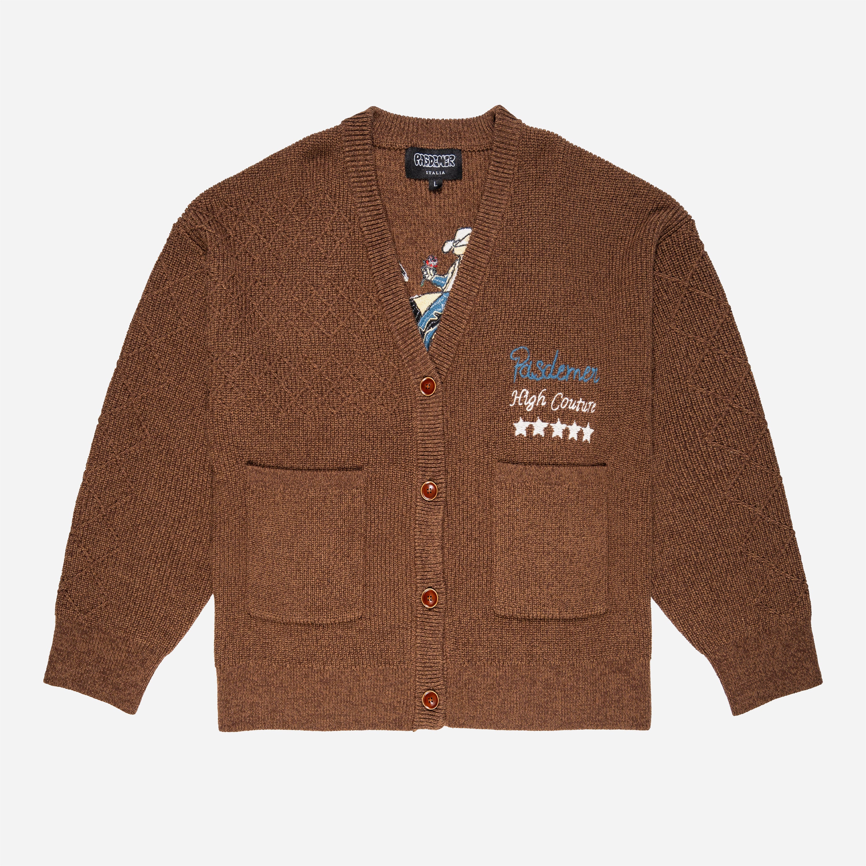 Pas De Mer - Rodeo Cardigan - Brown